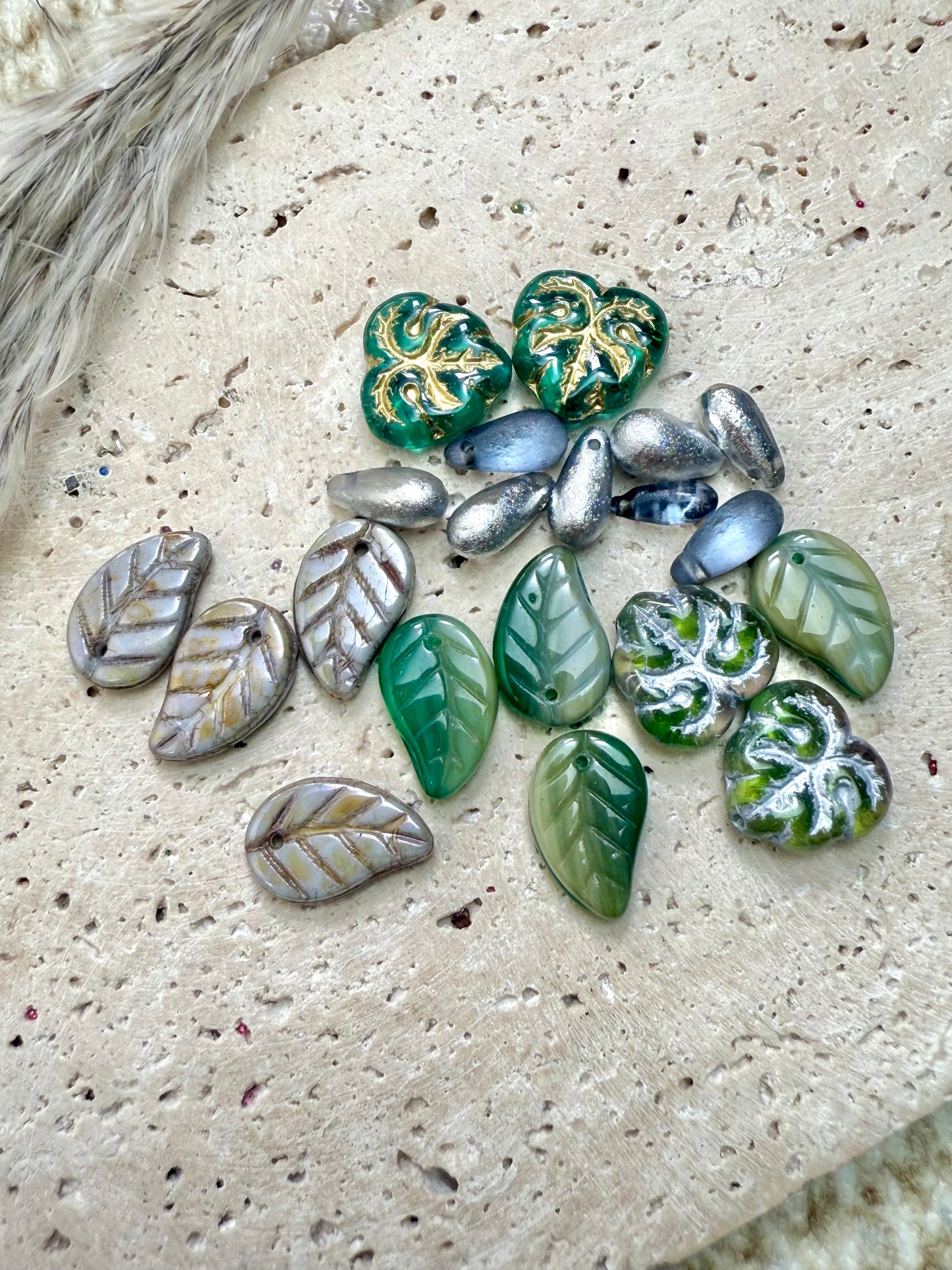 【Glass Treasure Bag】Exquisite charms with different themes, for bracelet/keychain/necklaces diy