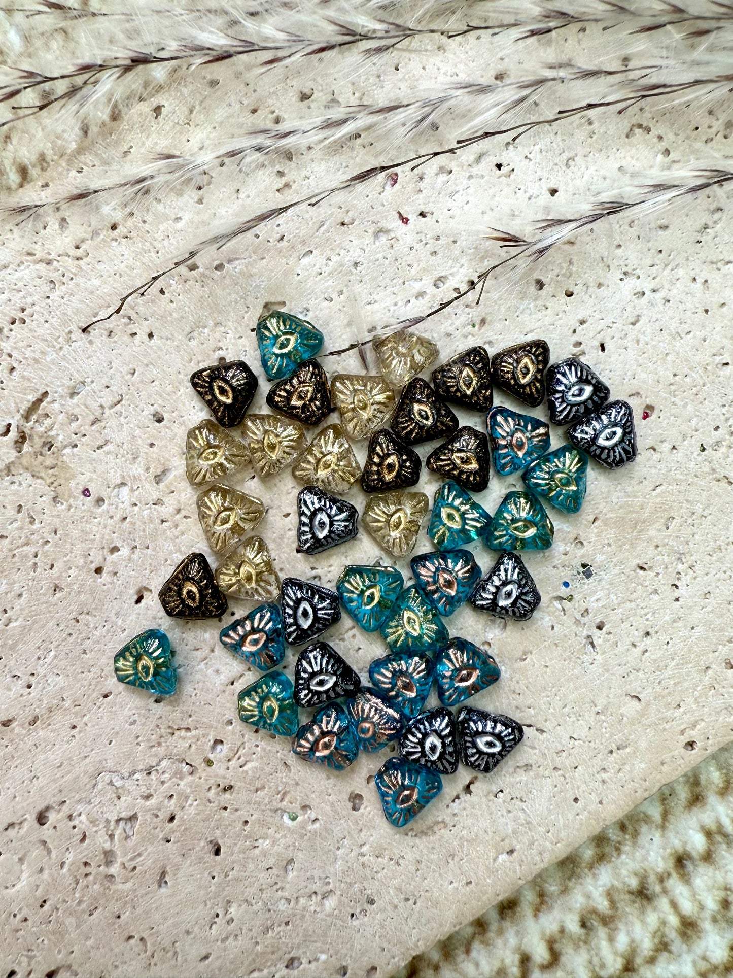 【Glass Treasure Bag】Exquisite charms with different themes, for bracelet/keychain/necklaces diy