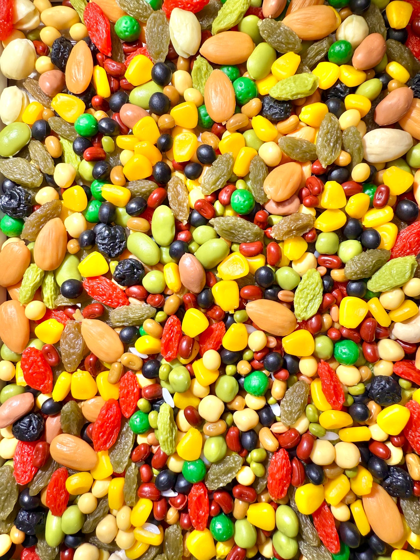 【Nuts & Grains】soft resin grains and nuts mixes, foodies diy materials