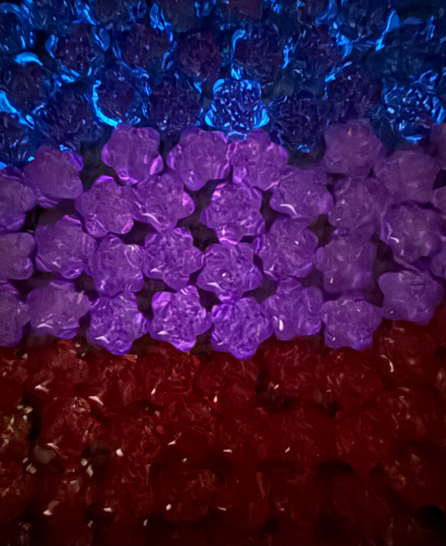 【Jardin de Monet】Mélange de fleurs en résine Lumi de luxe 20 mm 10 couleurs, décoration de cadre, affichage, choix de cadeau