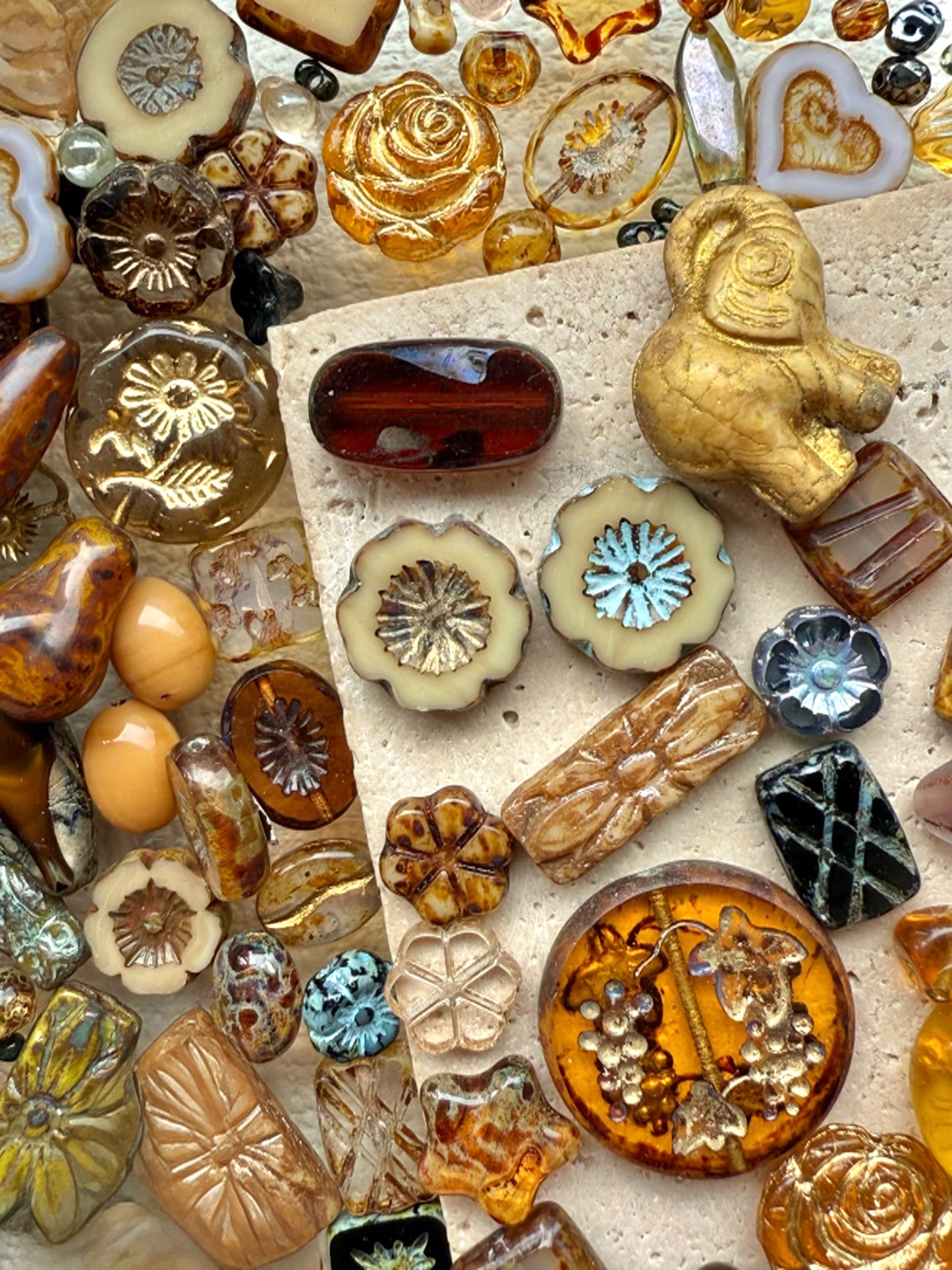 【Glass Treasure Bag】Exquisite charms with different themes, for bracelet/keychain/necklaces diy