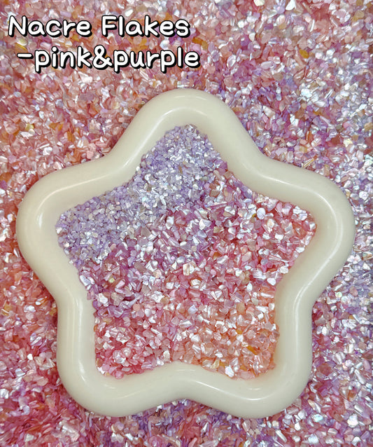 A001.NEW【Nacre Flakes】thin shells chips for tesserae/inlay/manicure/paintings