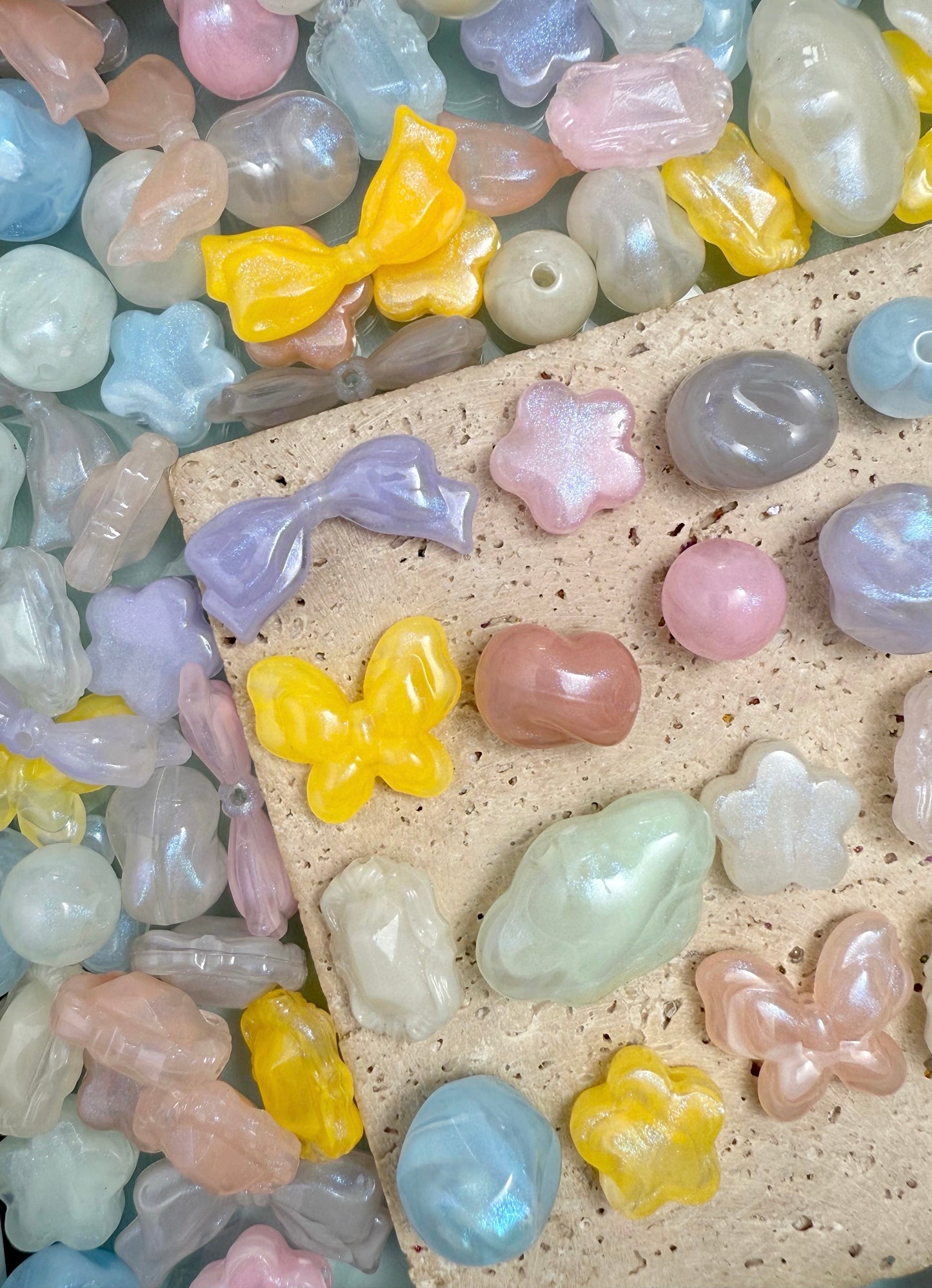 【Prague Palace】Exquisite drilled acrylics charms, jewelry/keychain diy