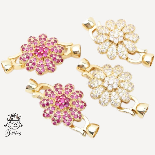 【Happy Buckle】updated copper buckles with 18k real gold plated, wear-resistant exquisite fancy buckles