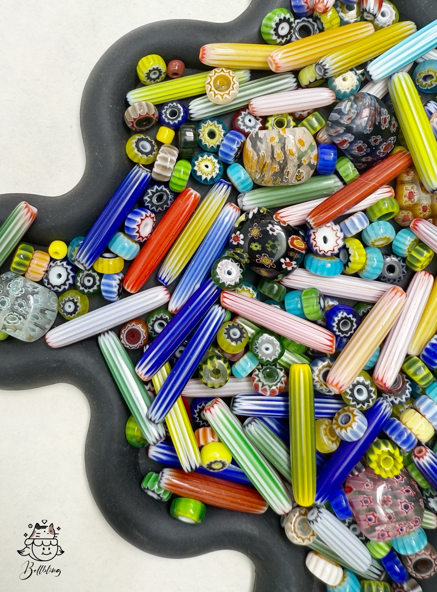 【Glass Treasure Bag】Exquisite charms with different themes, for bracelet/keychain/necklaces diy