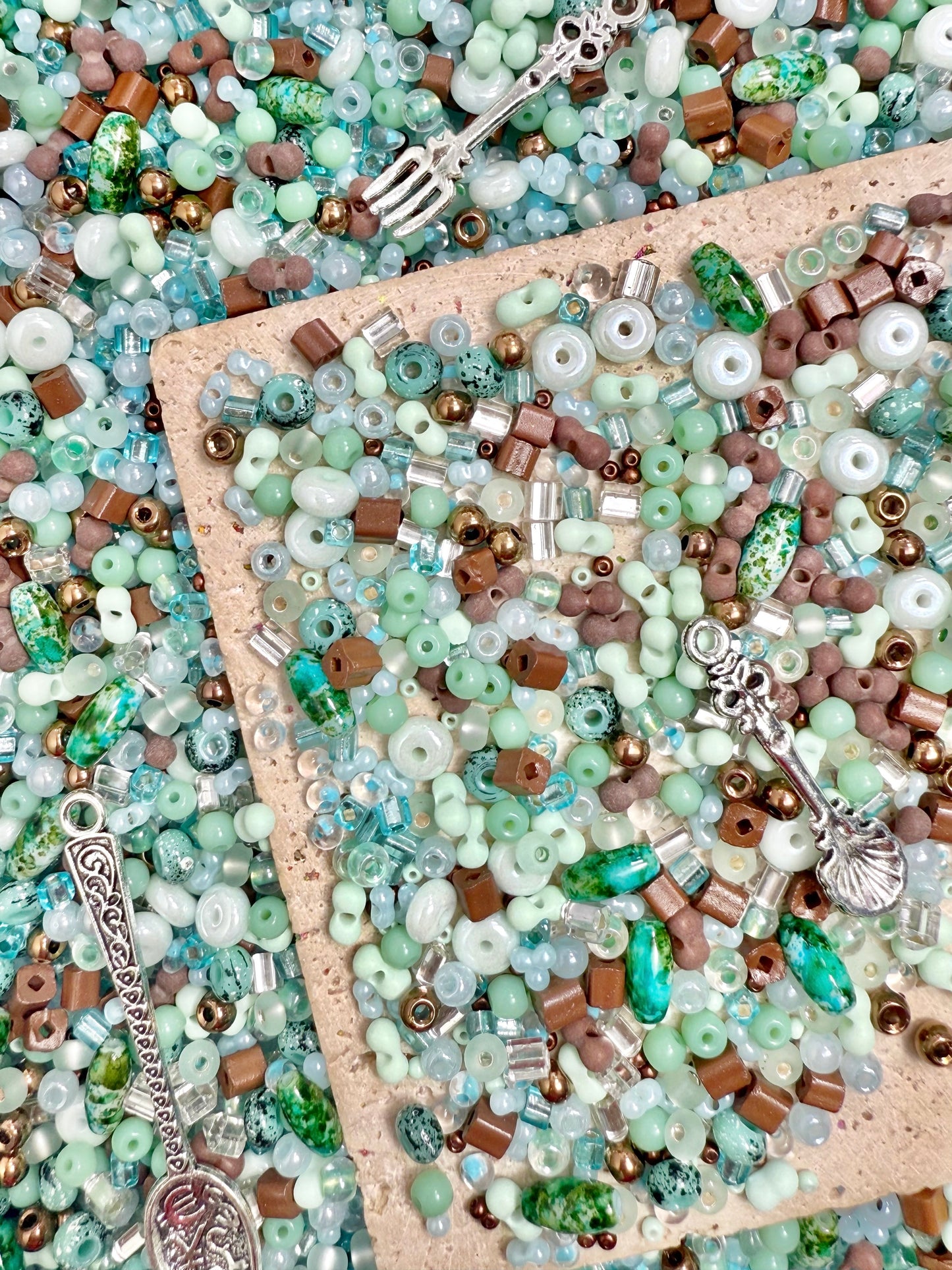 【Seed Beads Collection 3】fancy glass seed beads mix