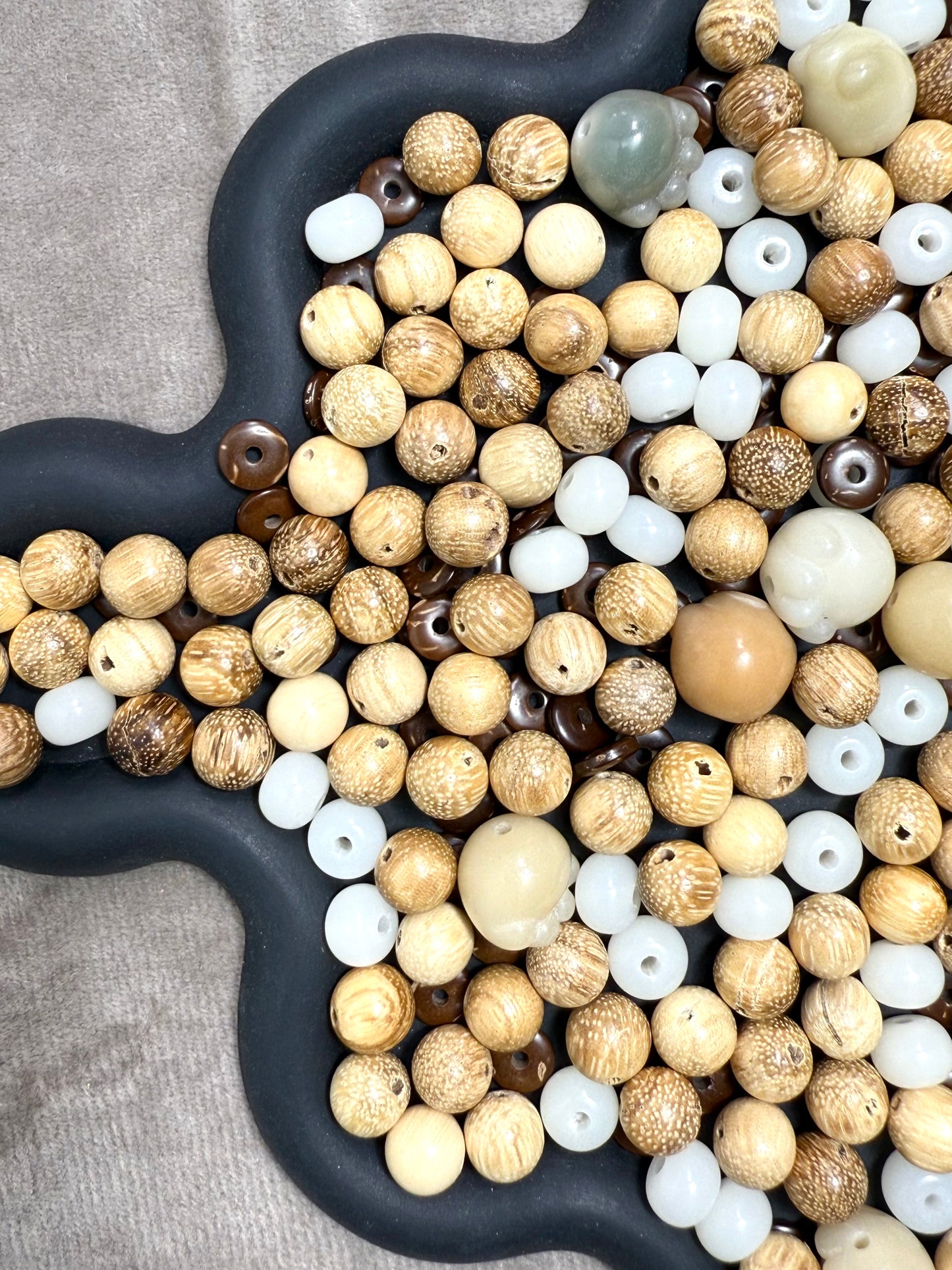 【Woody Aroma】Fragrant Wood Beads Mix