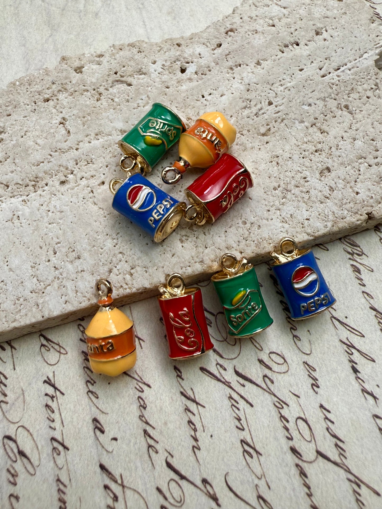 A001.NEW【Metal Treasure Bag-Beads】Exquisite Metal Beads