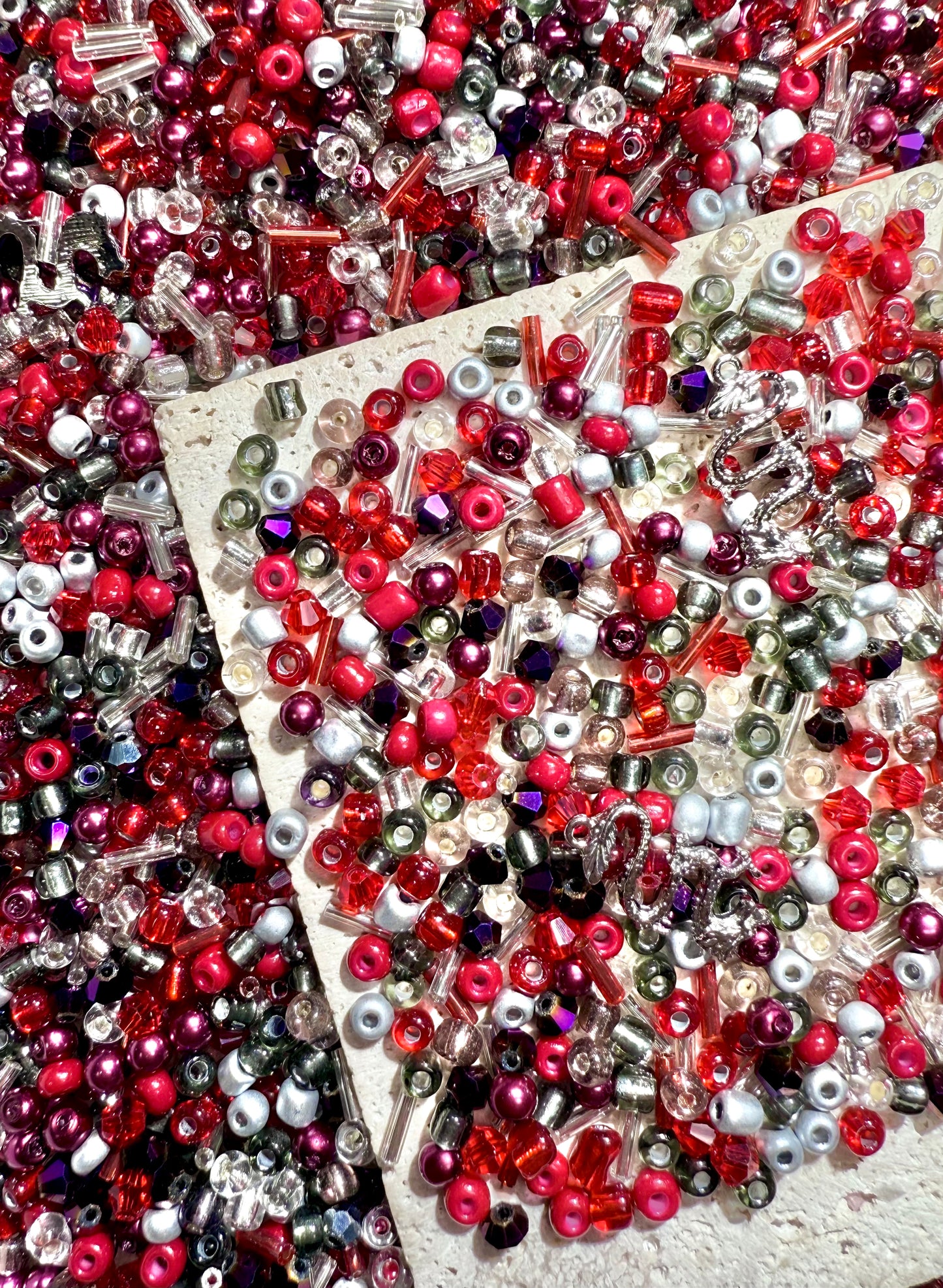 【Seed beads Collection 1】simple 4mm glass seed beads