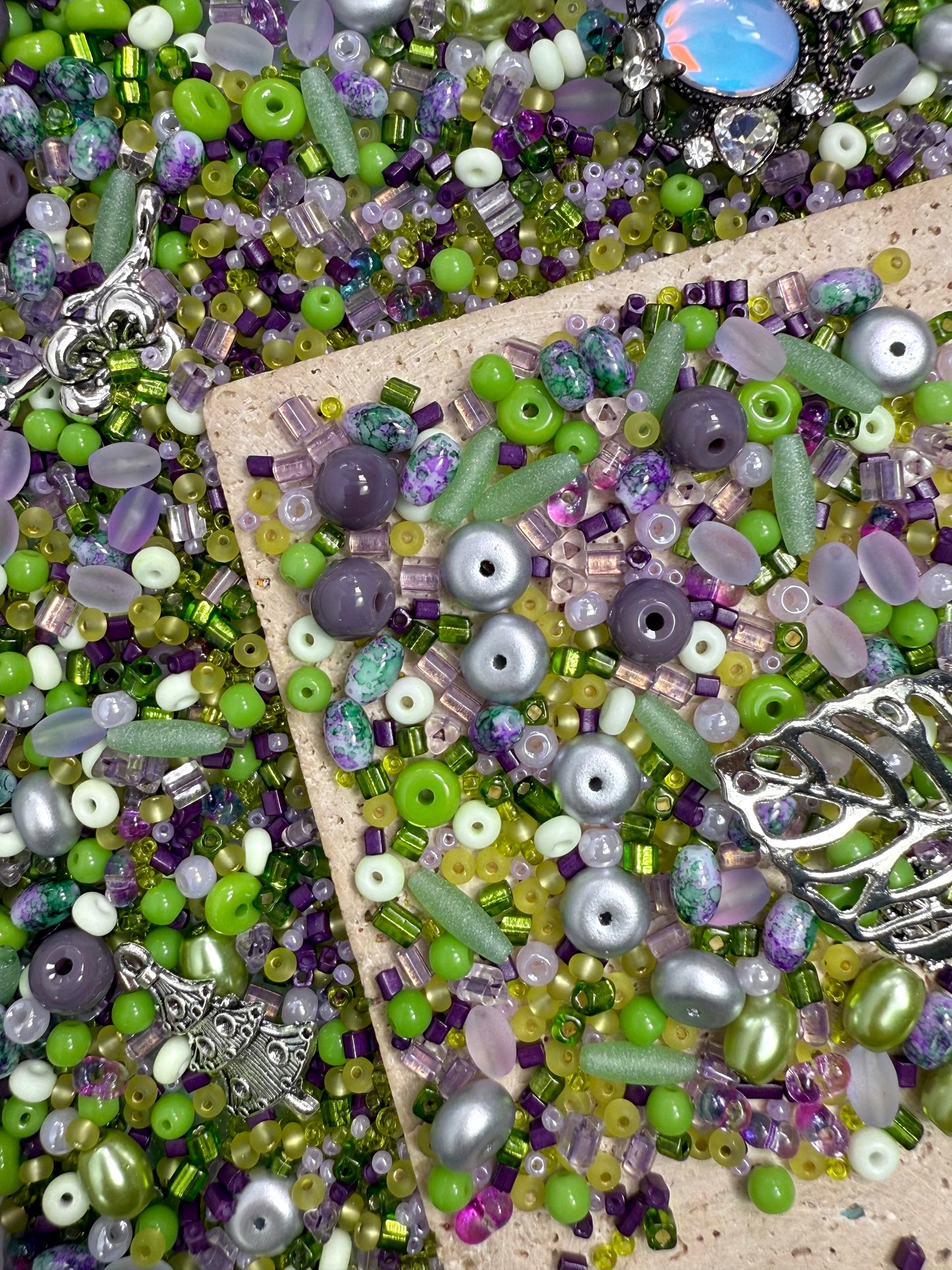 【Seed Beads Collection 3】fancy glass seed beads mix