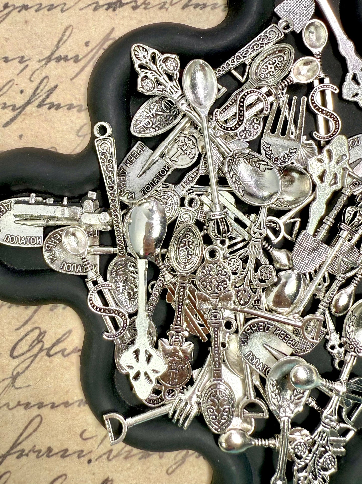 A001.NEW【Metal Treasure Bag-Beads】Exquisite Metal Beads