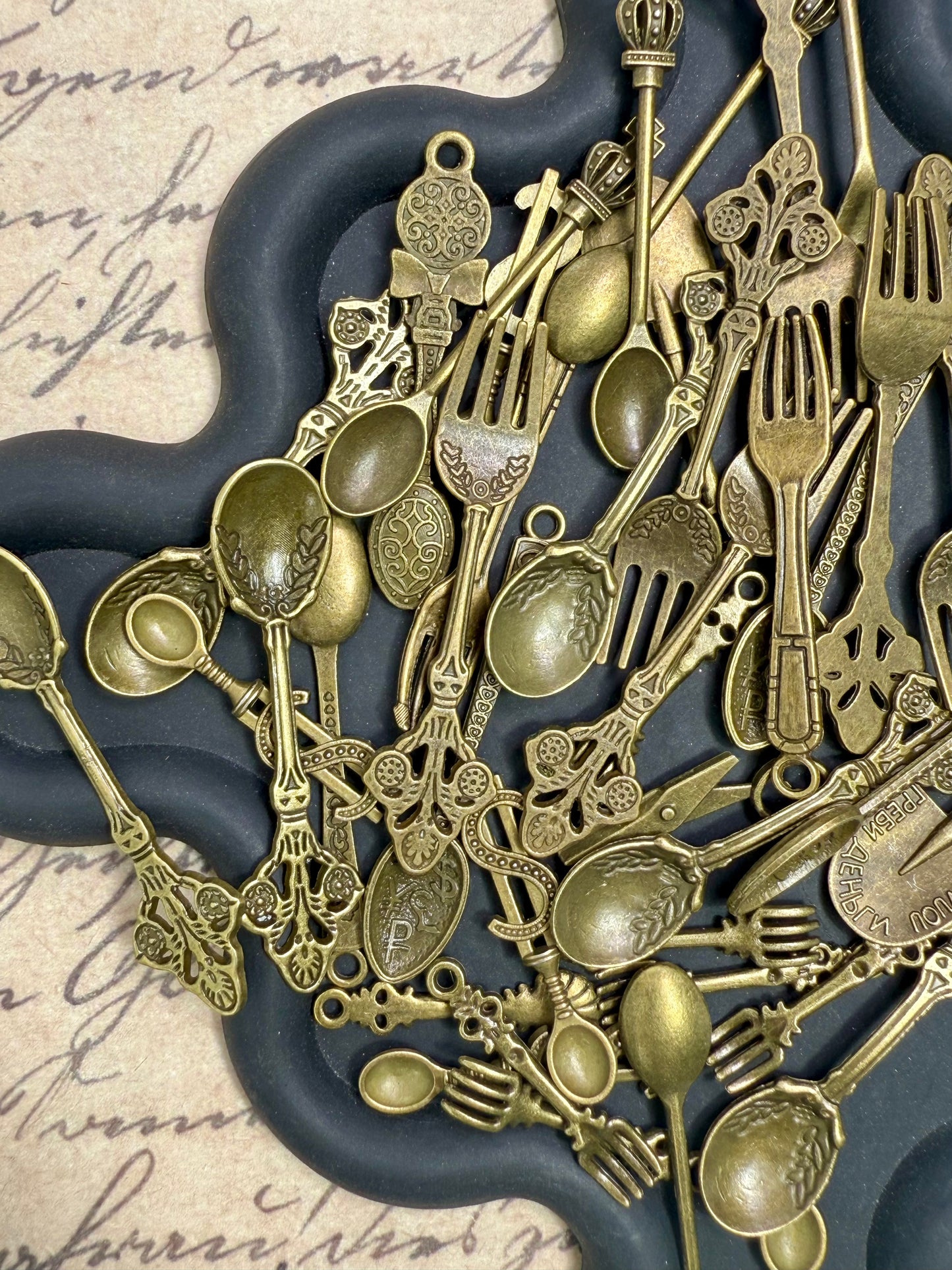 A001.NEW【Metal Treasure Bag-Beads】Exquisite Metal Beads