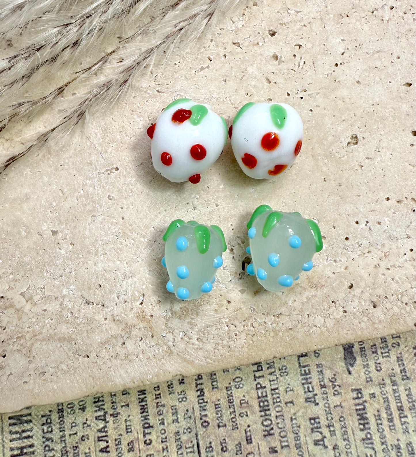 【Glass Treasure Bag】Exquisite charms with different themes, for bracelet/keychain/necklaces diy