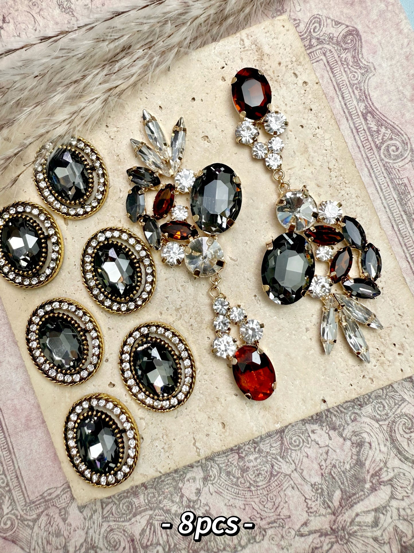 A001.NEW【Metal Treasure Bag-Charm】Exquisite Metal Charms