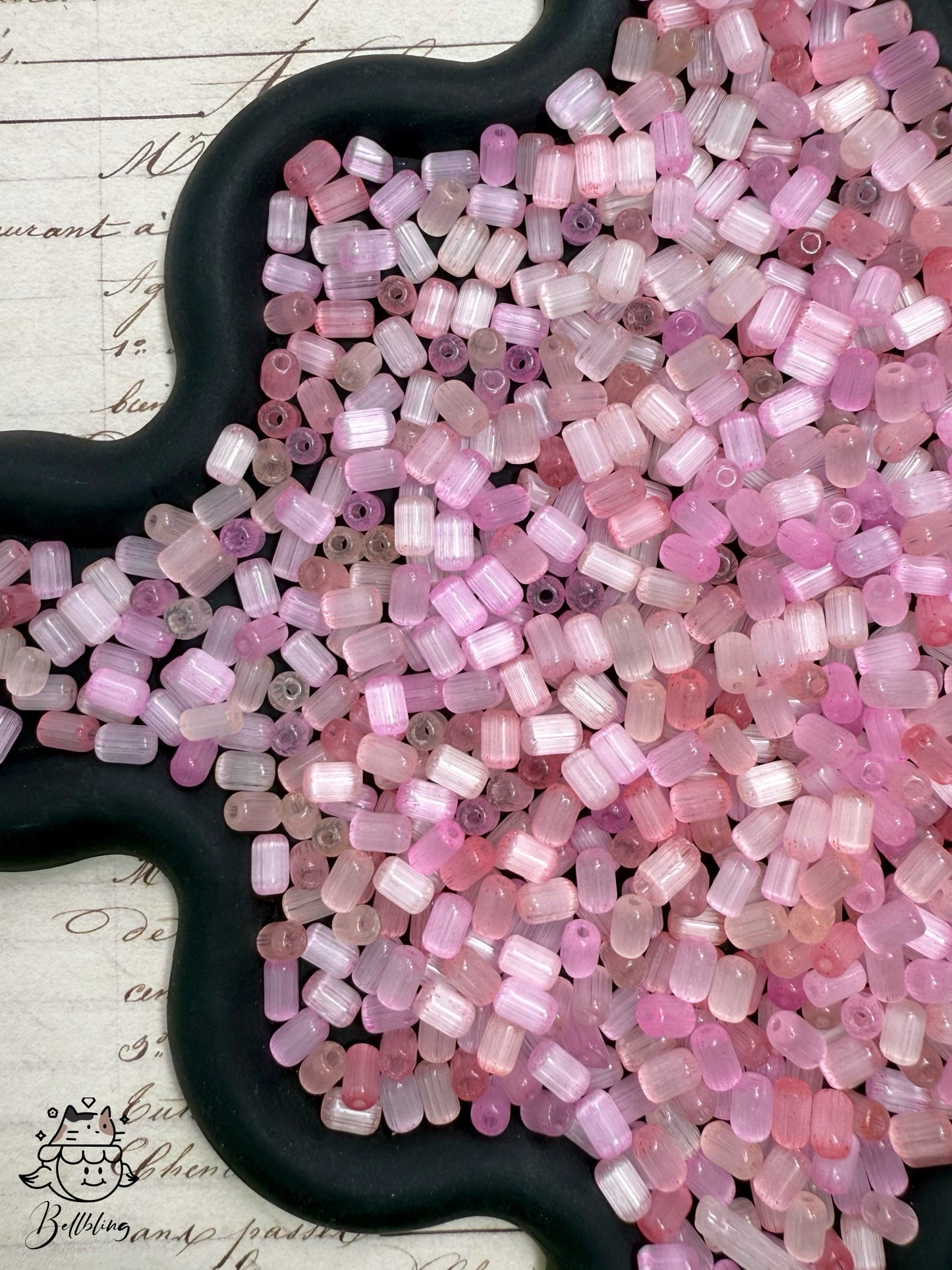 A001.NEW【Mini Cats Eye 2】special-shape glass cats-eye seed beads mix, earring, bracelet, necklace, keychain