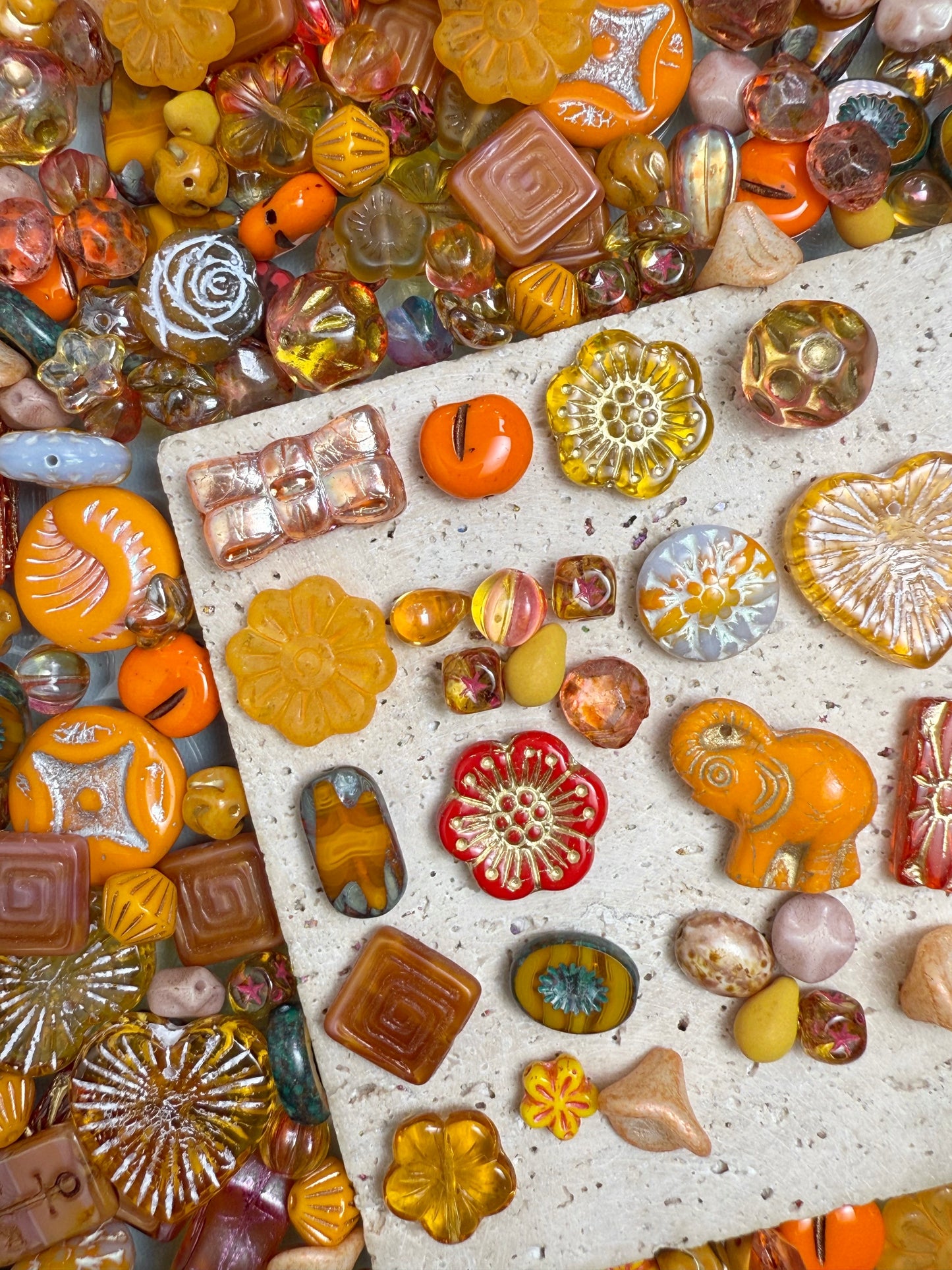 【Glass Treasure Bag】Exquisite charms with different themes, for bracelet/keychain/necklaces diy