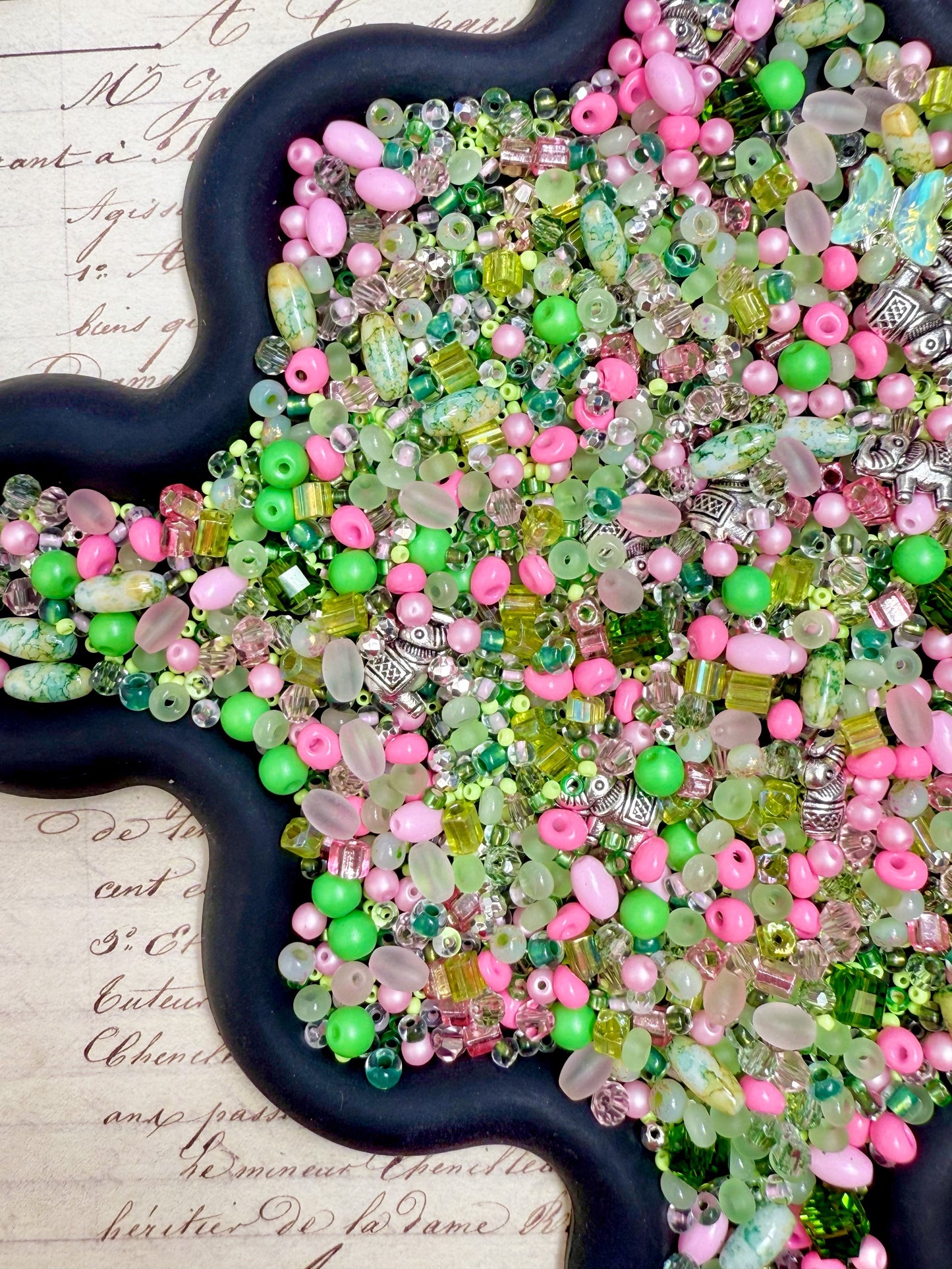 【Seed Beads Collection 3】fancy glass seed beads mix