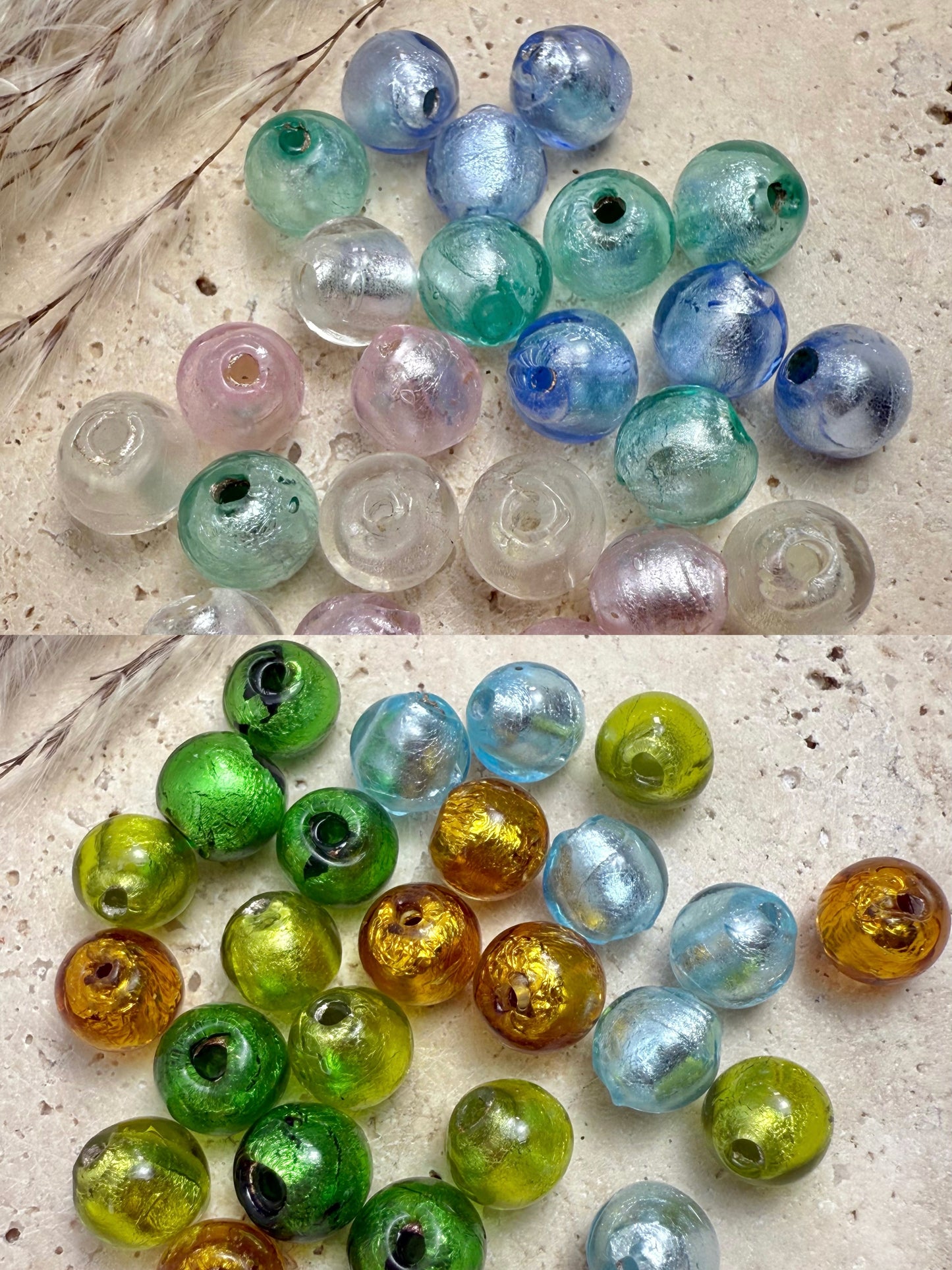 【Glass Treasure Bag】Exquisite charms with different themes, for bracelet/keychain/necklaces diy