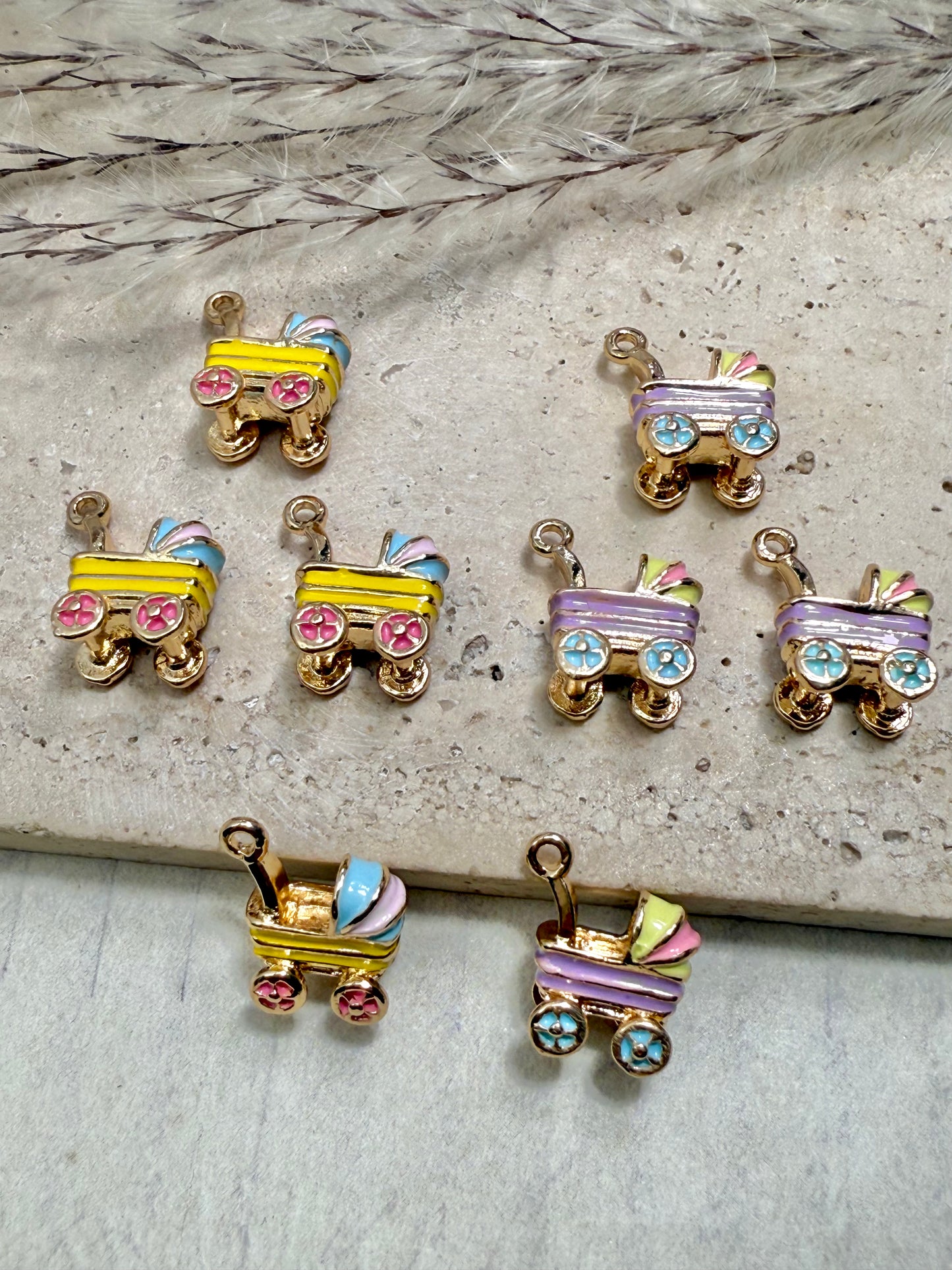 A001.NEW【Metal Treasure Bag-Beads】Exquisite Metal Beads