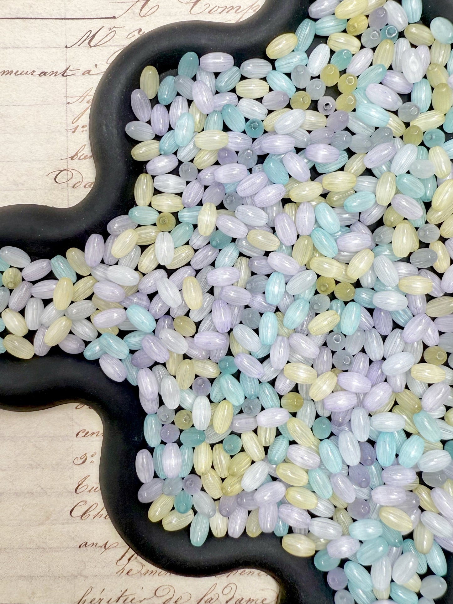 A001.NEW【Mini Cats Eye 2】special-shape glass cats-eye seed beads mix, earring, bracelet, necklace, keychain