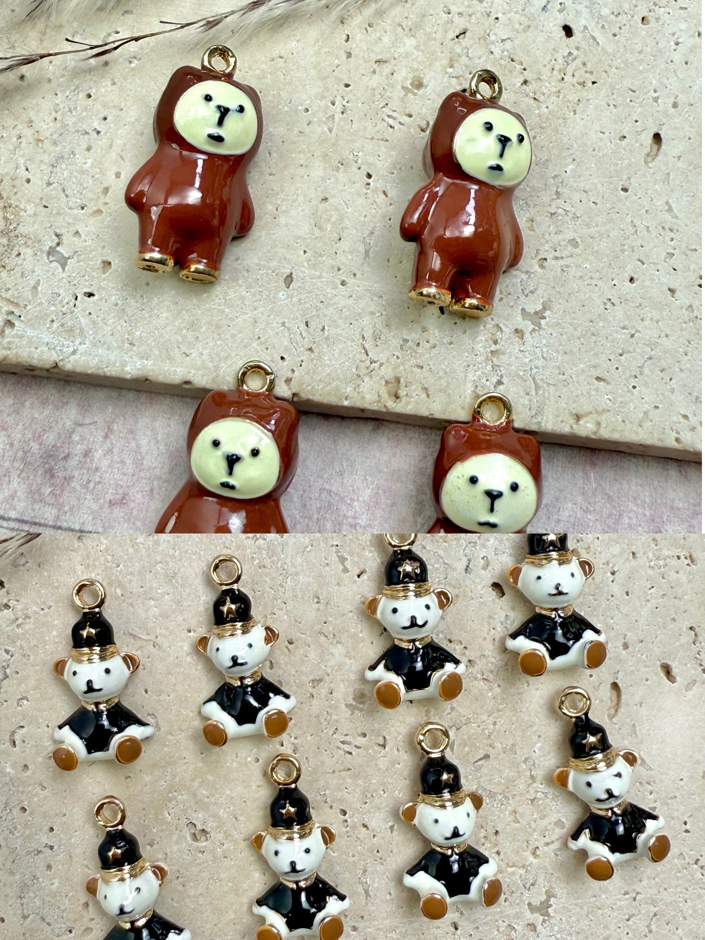 A001.NEW【Metal Treasure Bag-Beads】Exquisite Metal Beads