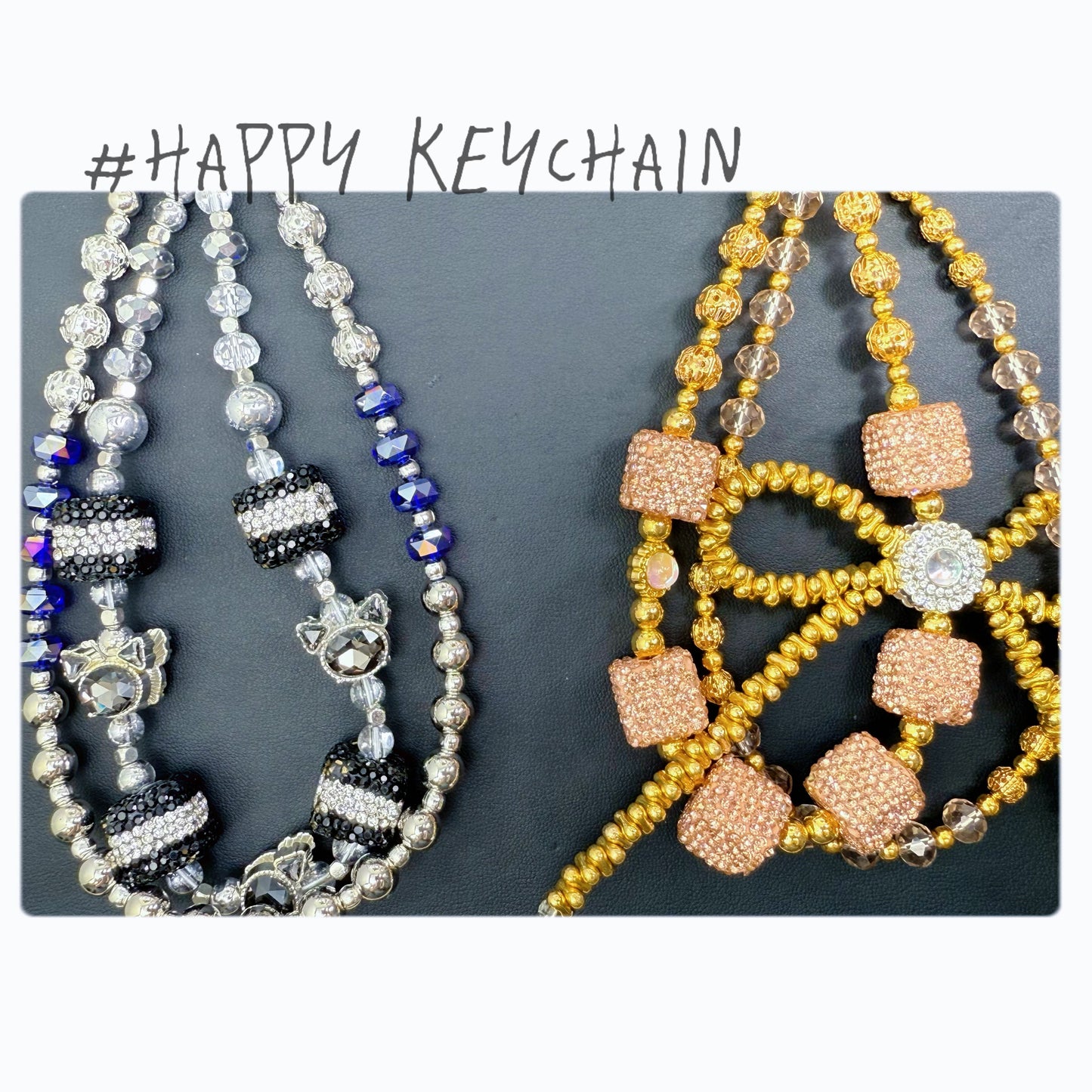 A001【Happy Keychain】customized handmade keychain blindbag