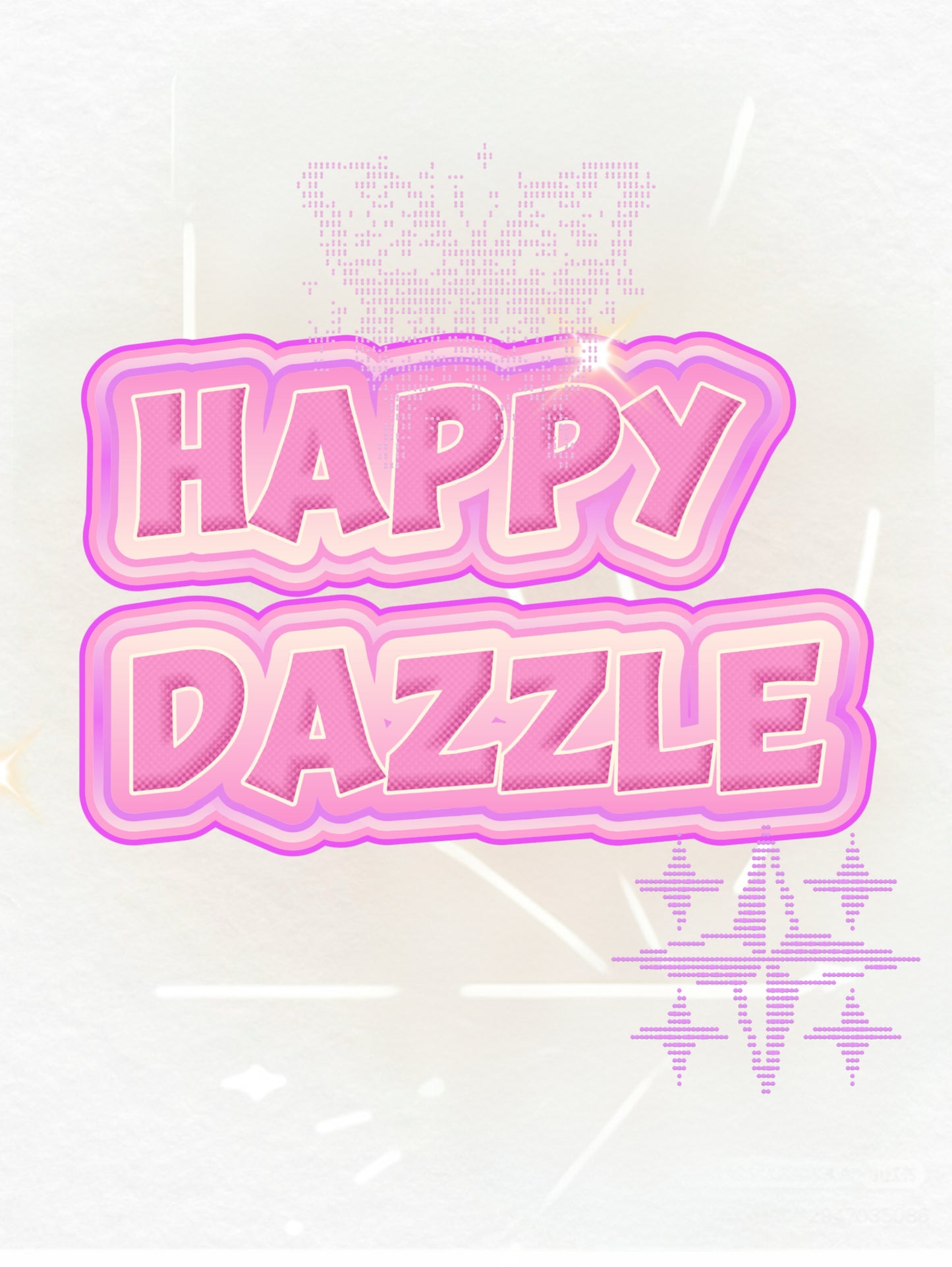 【Happy Dazzle】Dazzling Fancy Crystal Glass beads