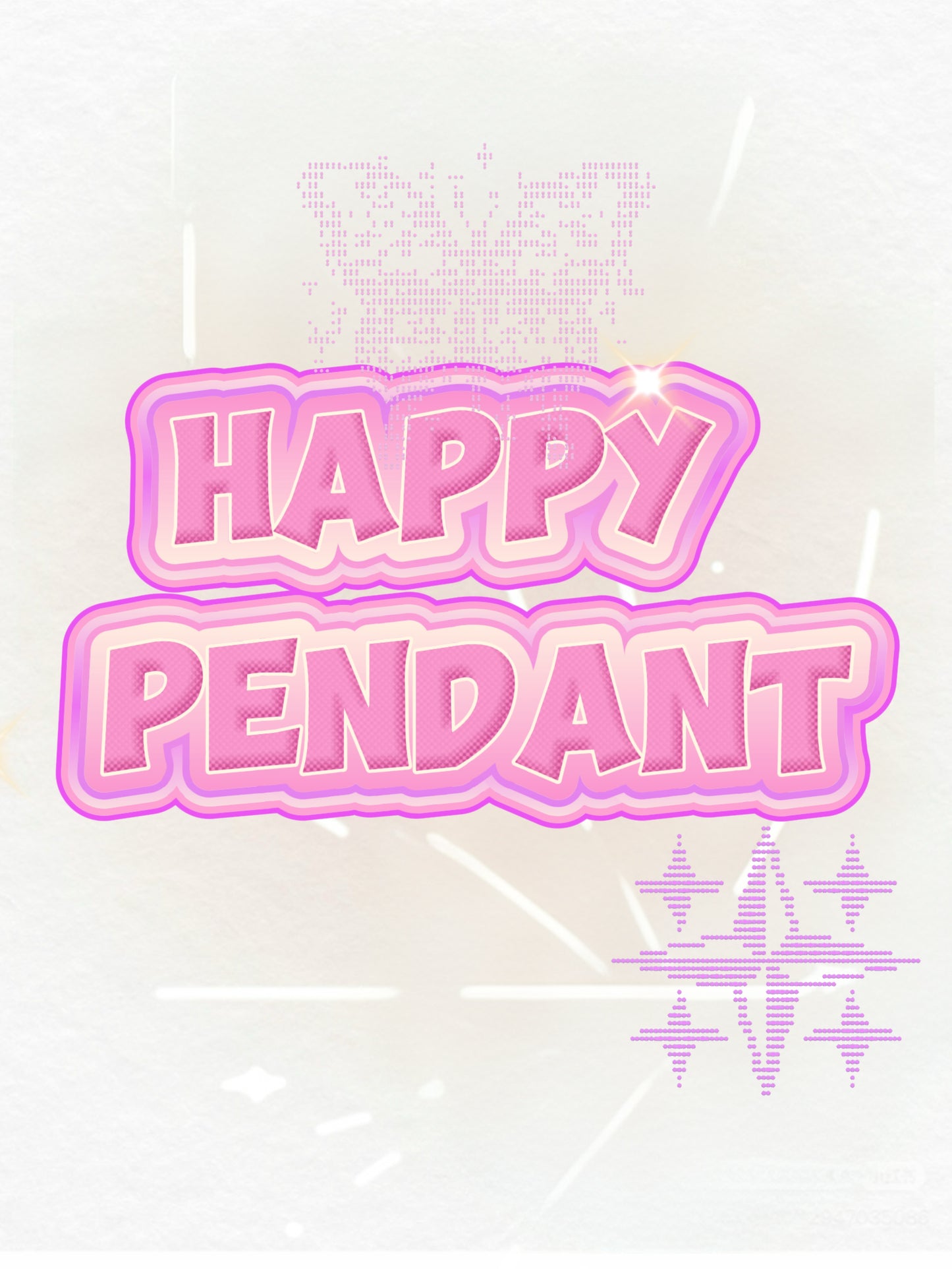 【Happy Pendant-Pearl/abalone】offline packing- 3 times of the amount you purchase