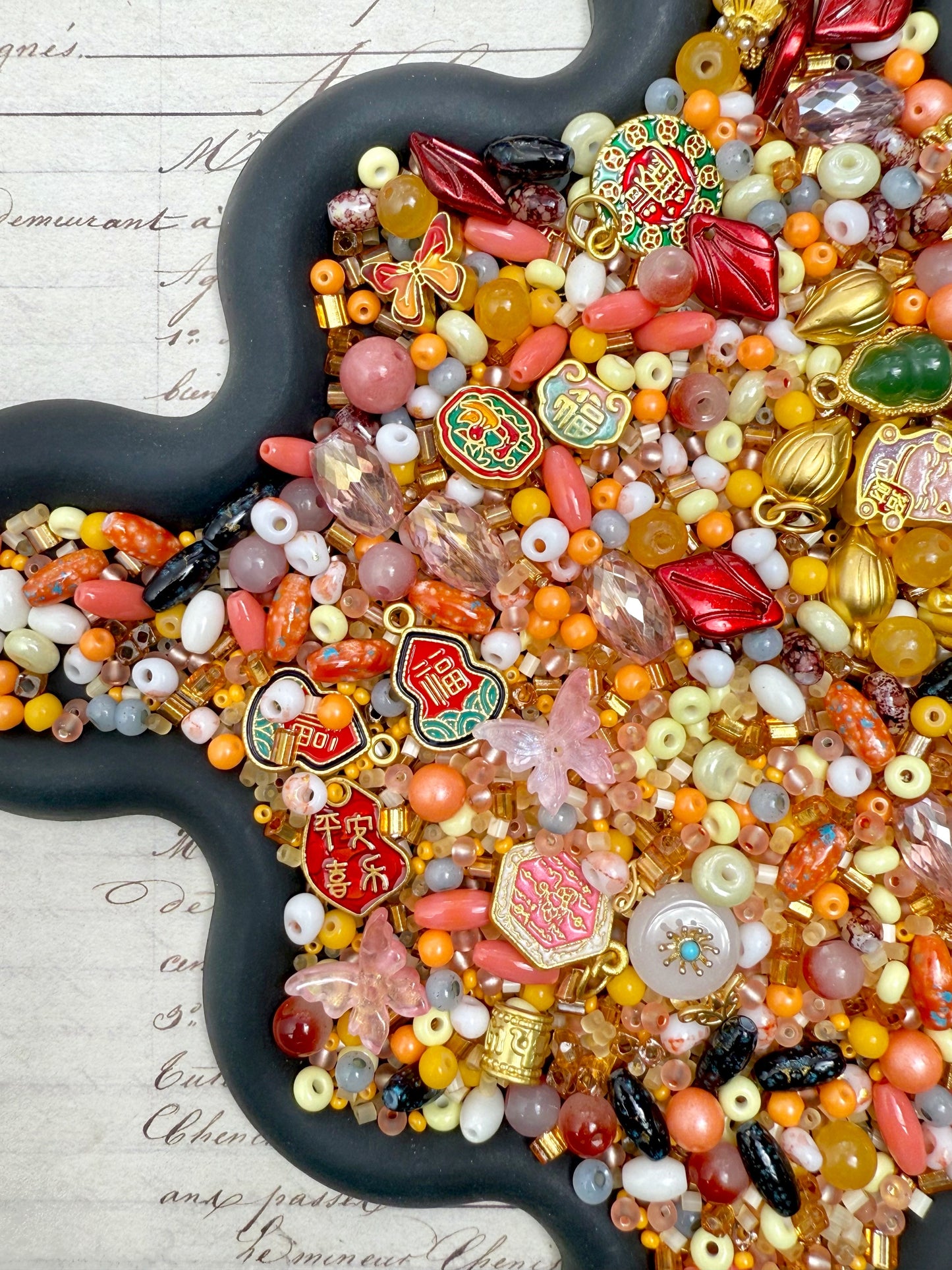 【Seed Beads Collection 3】fancy glass seed beads mix