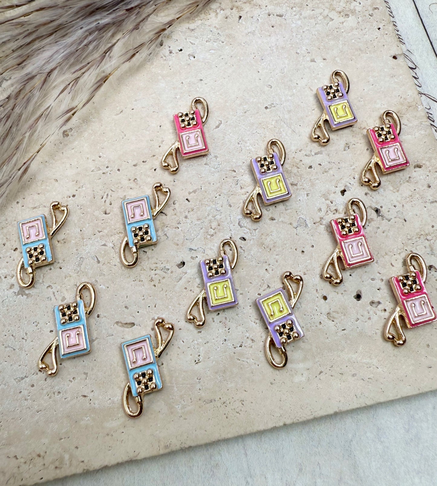 A001.NEW【Metal Treasure Bag-Beads】Exquisite Metal Beads