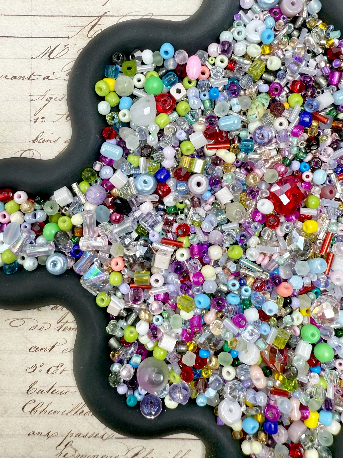 【Seed beads Collection 1】simple 4mm glass seed beads