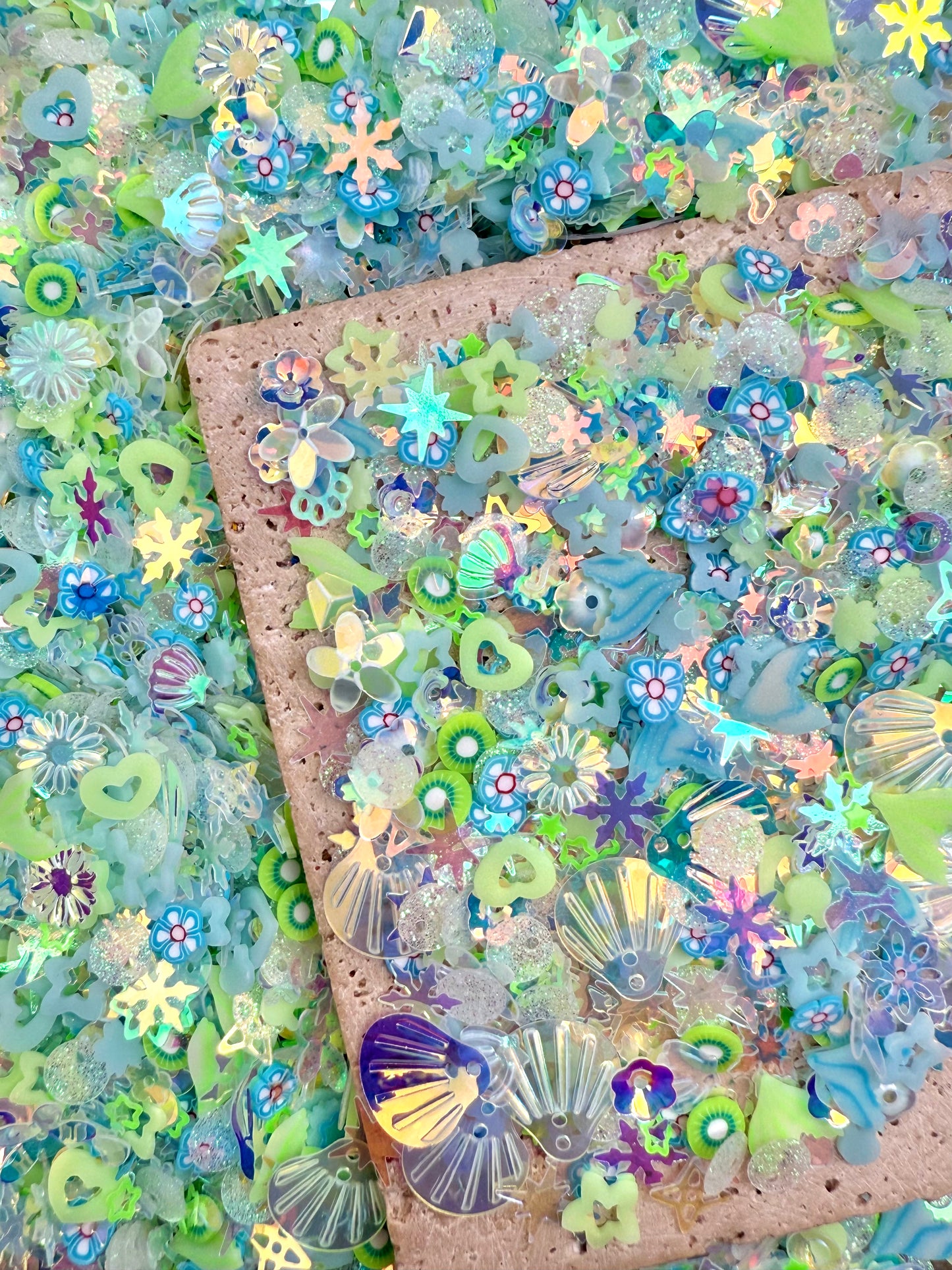 【Shinning Confetti】sequin mixes with figures, shinning confetti