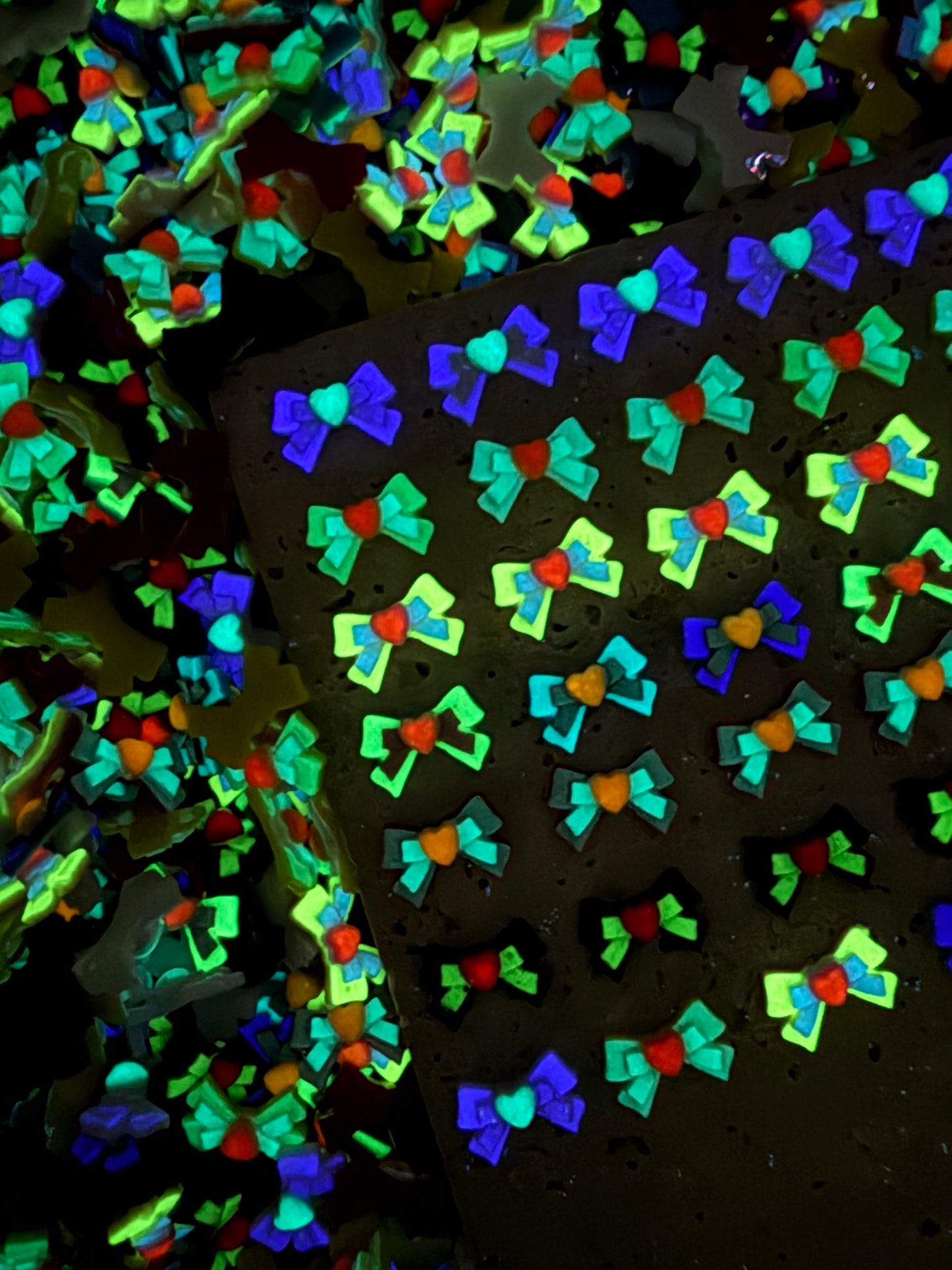 【Rococo Bowtie】romantic artistic bowtie resin, rococo style Nail art/Craft supplies