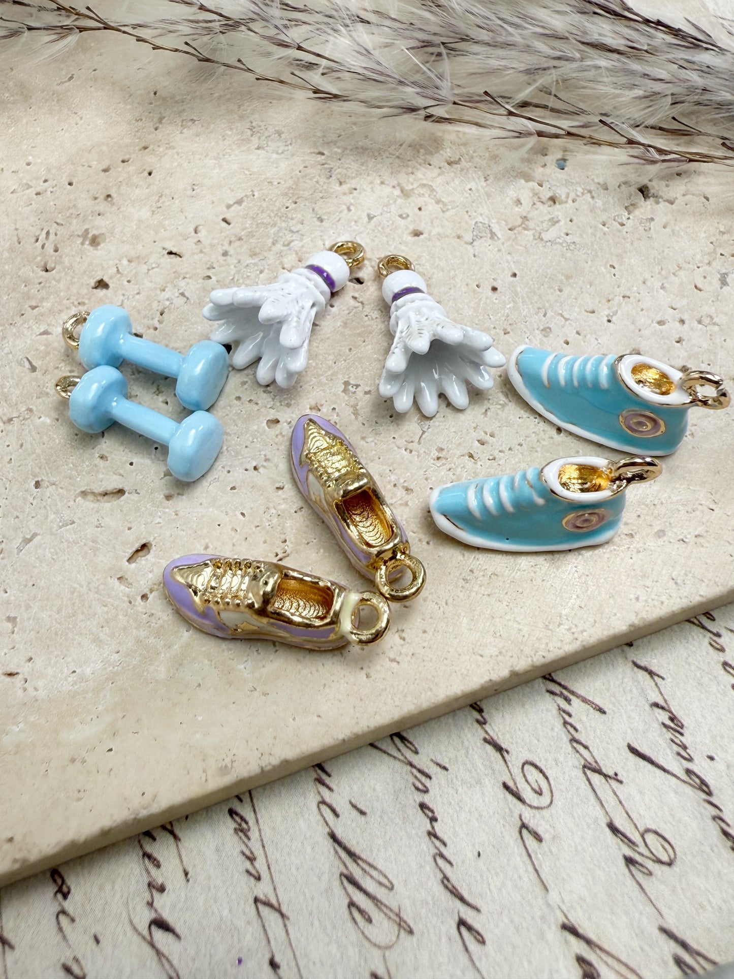 A001.NEW【Metal Treasure Bag-Beads】Exquisite Metal Beads