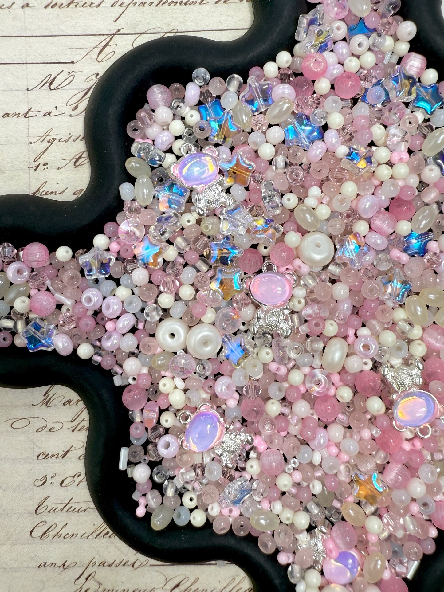 【Seed Beads Collection 3】fancy glass seed beads mix