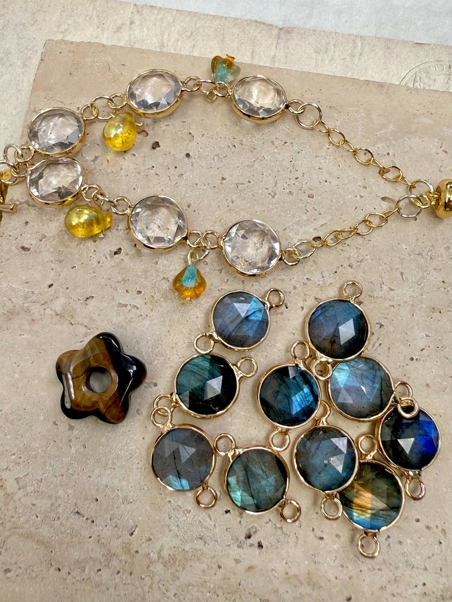 【Crystal Treasure Bag】Exquisite crystal charms, for jewelry diy