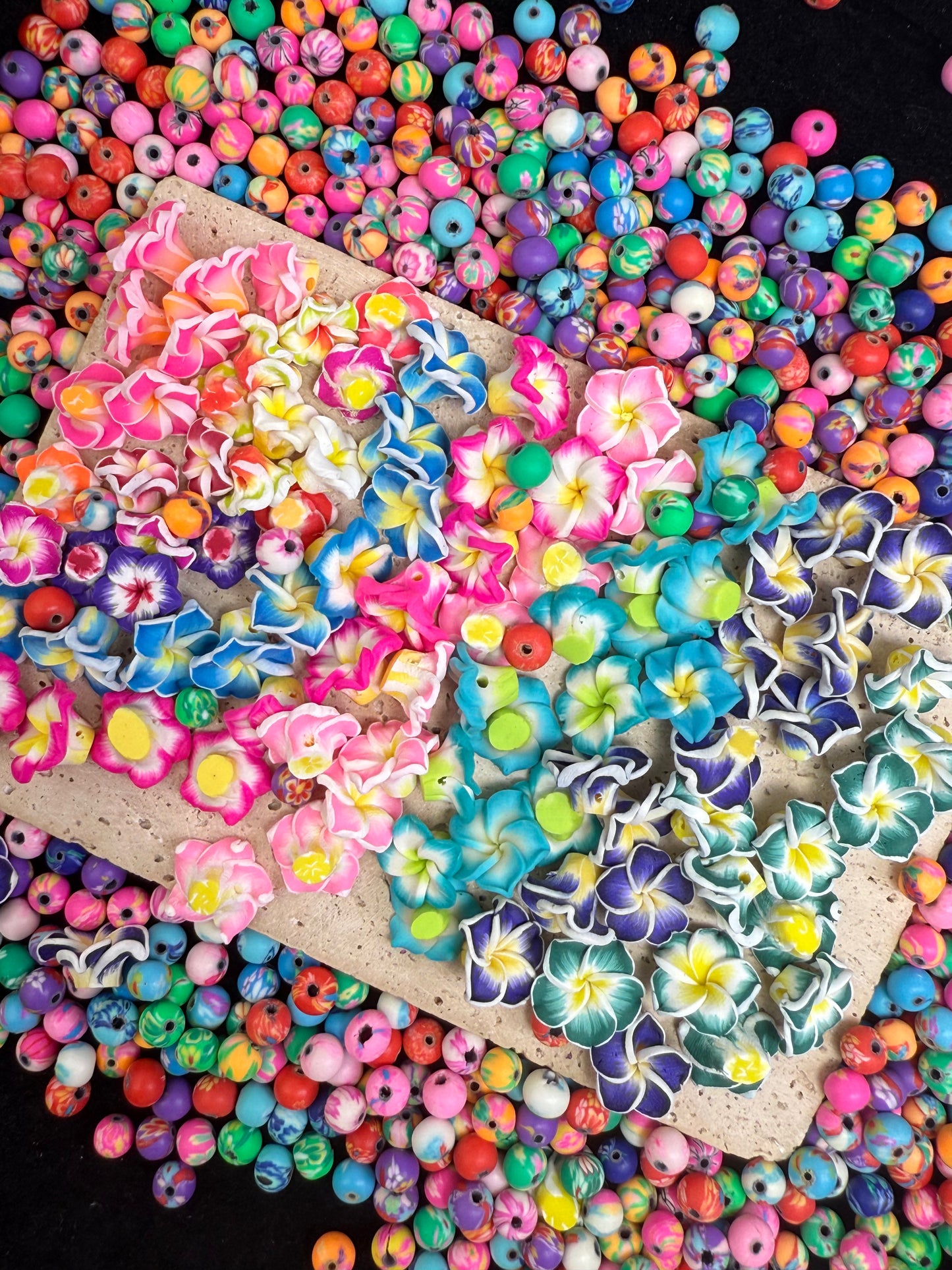 🔥【Vacances tropicales】perles en pâte polymère