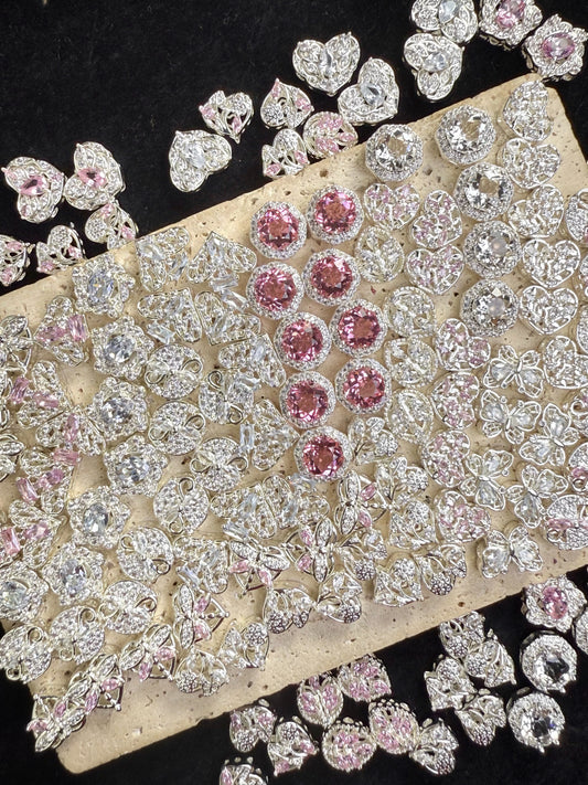 【Treasure Box 2】random mixed pendant charms, copper with 18k gold plated