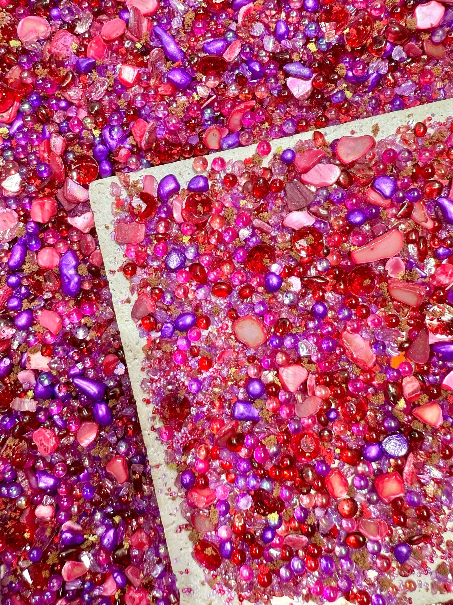 【Crystal Sandi】DIY crushed crystal/shell gravels DIY Nail materials, resin making or display