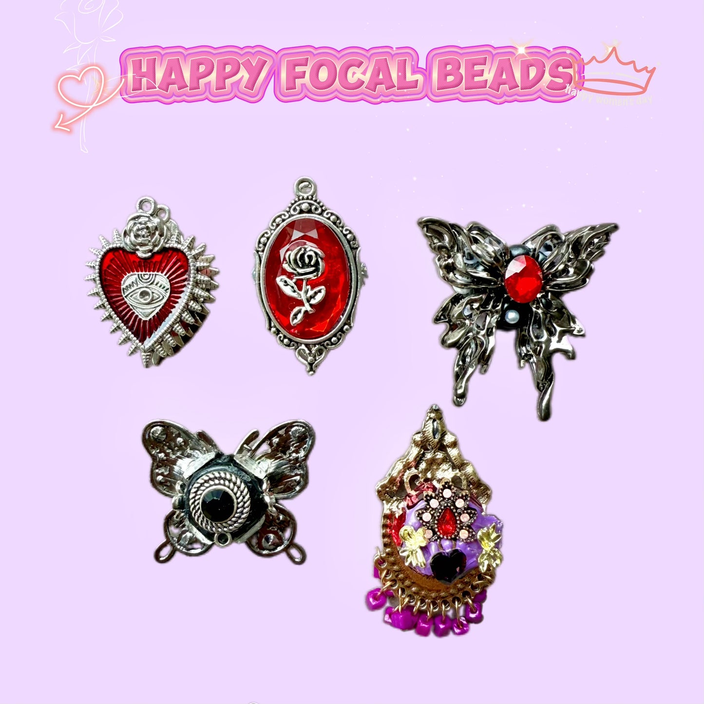 A001【Happy Focal】Luxury fancy focal beads blind bags