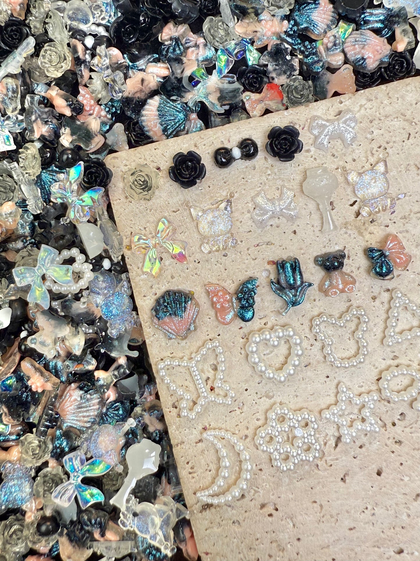 【Carnival】special sale offer, various shapes mix display, Nail art/Craft supplies, display