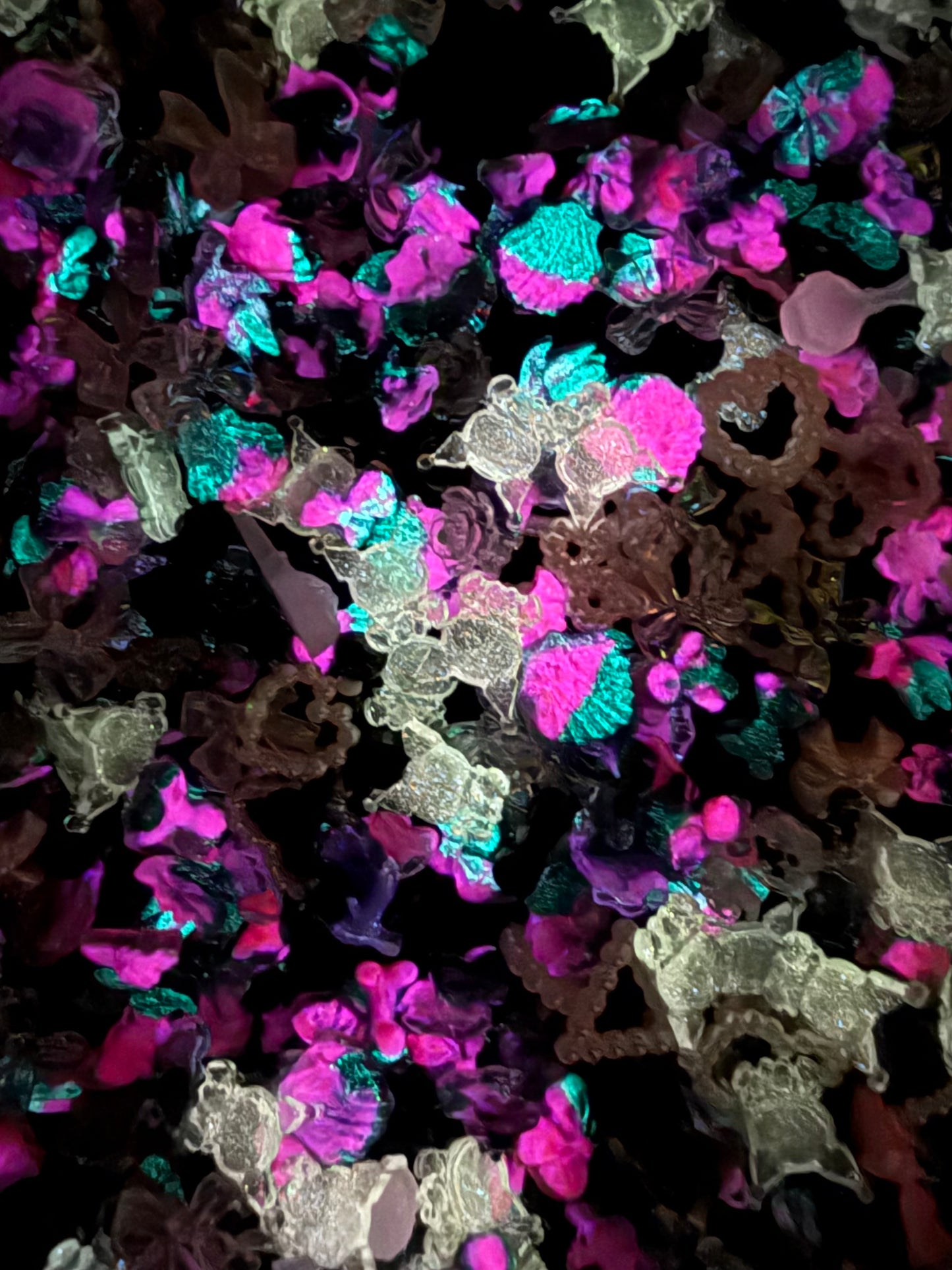 【Carnival】special sale offer, various shapes mix display, Nail art/Craft supplies, display