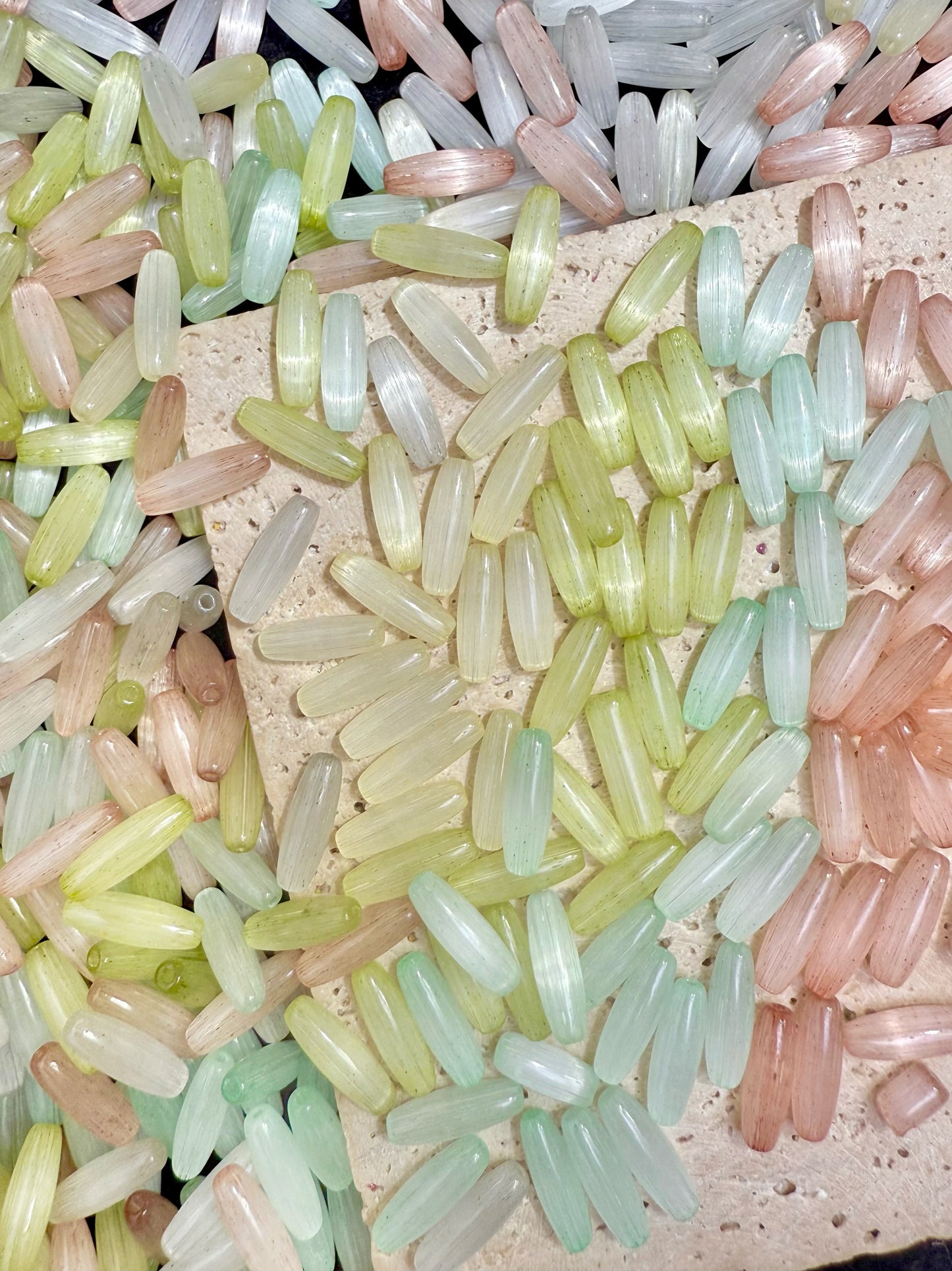 【Medium Cats Eye】6mm glass cats-eye beads mix, earring, bracelet, necklace, keychain