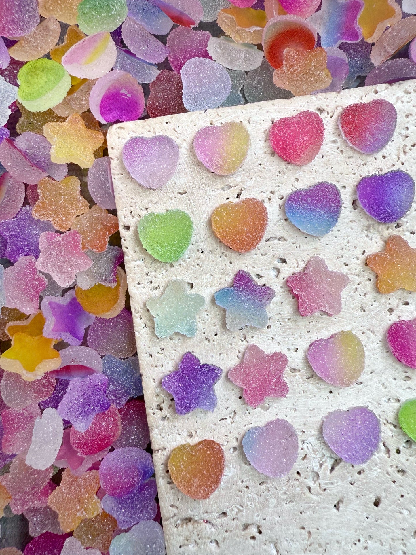 【Blue Blues】Résine lumineuse pastel, fournitures pour nail art/artisanat