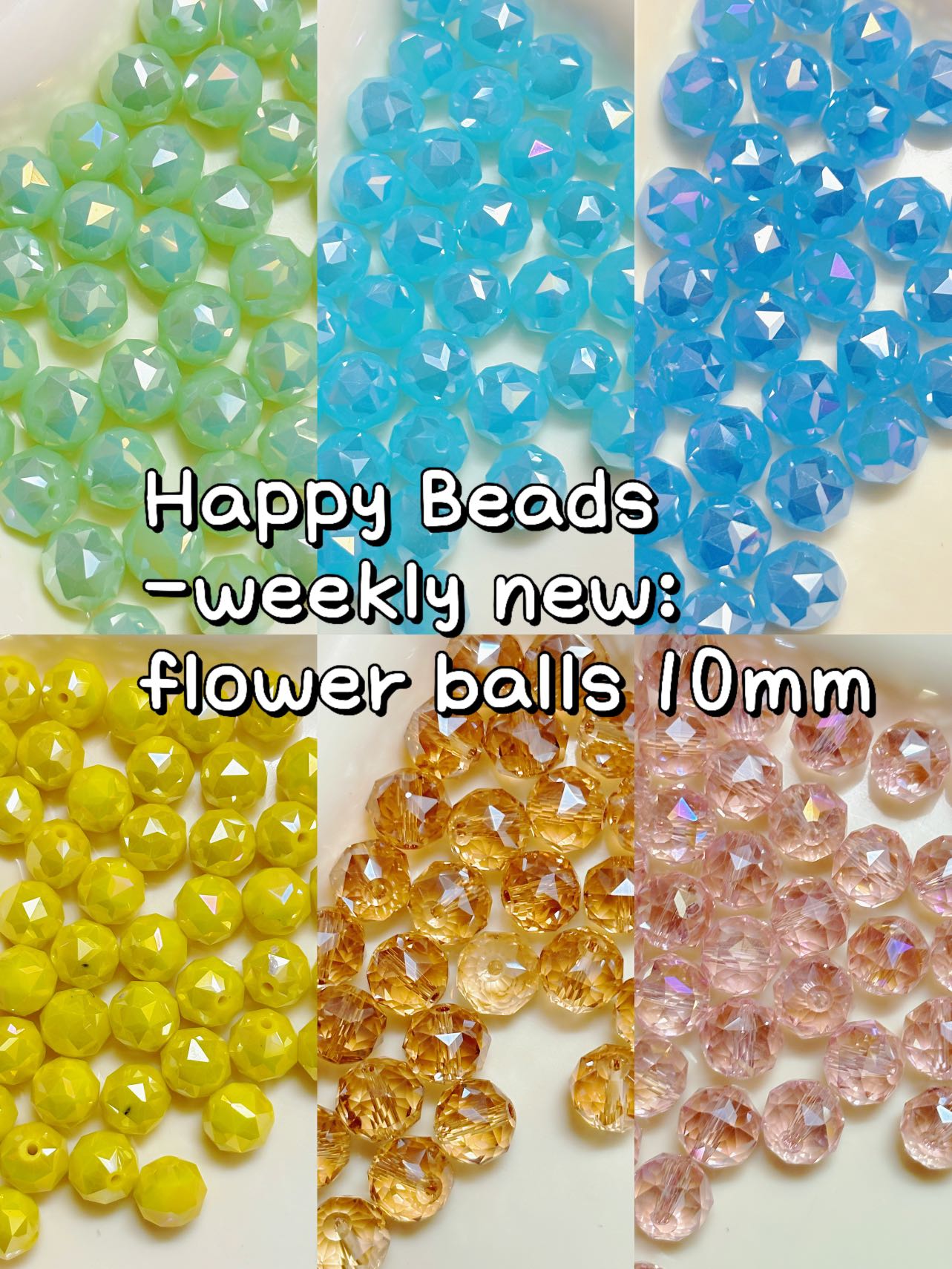 A05.【Happy Beads】glass beads blind bag for diy