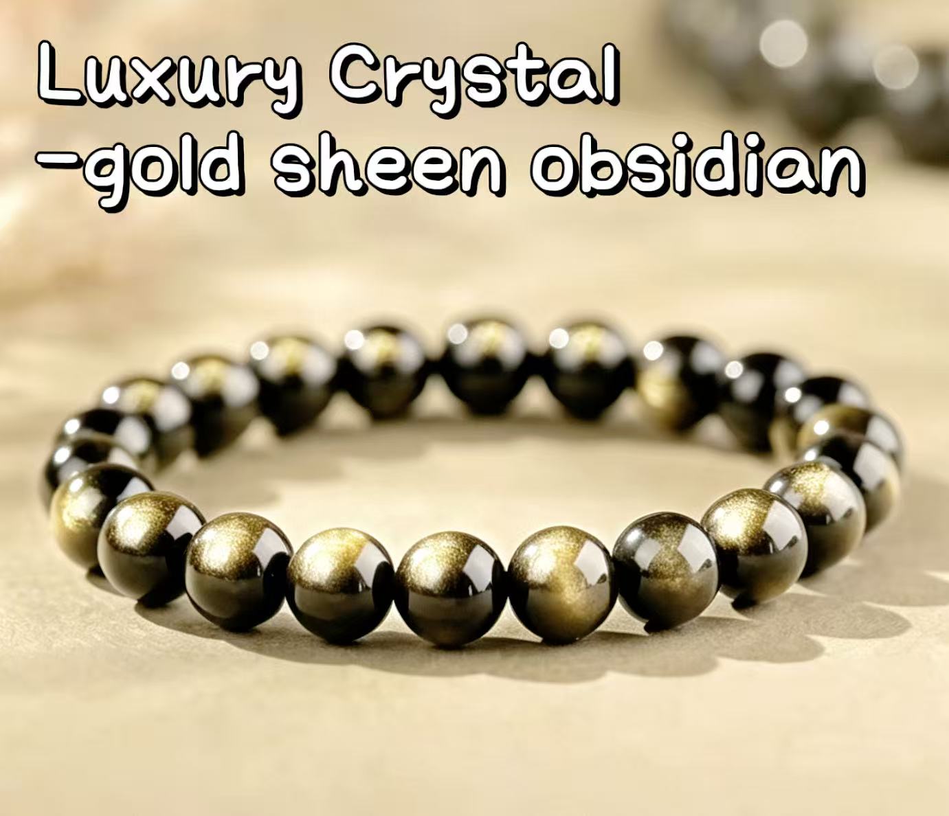 【CRISTAL DE LUXE】BRACELETS EN CRISTAL DE HAUTE QUALITÉ