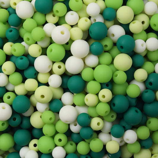 A001.NEW【Ball Pit】colorful drilled acrylics beads, keychain diy