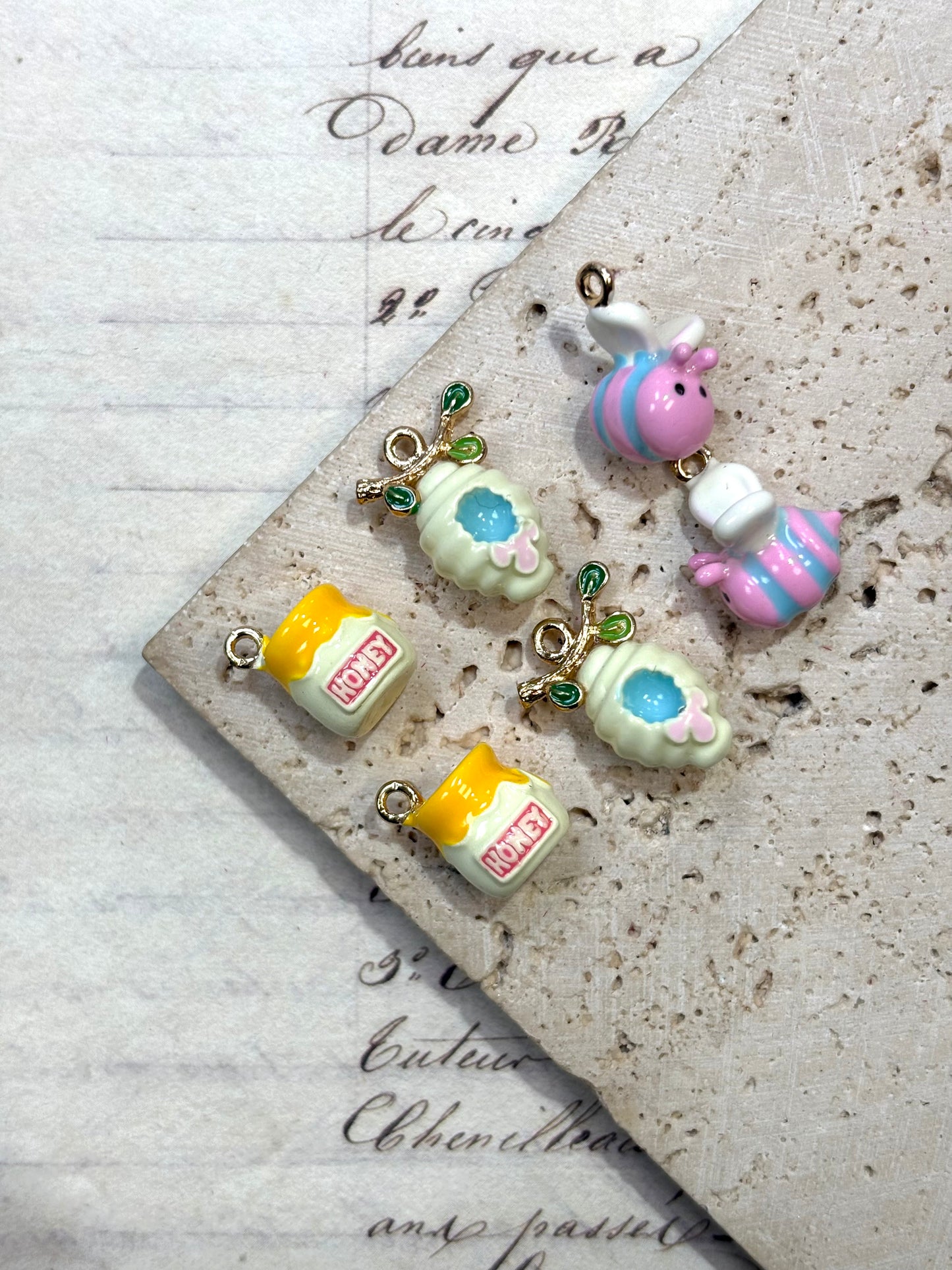 A001.NEW【Metal Treasure Bag-Beads】Exquisite Metal Beads