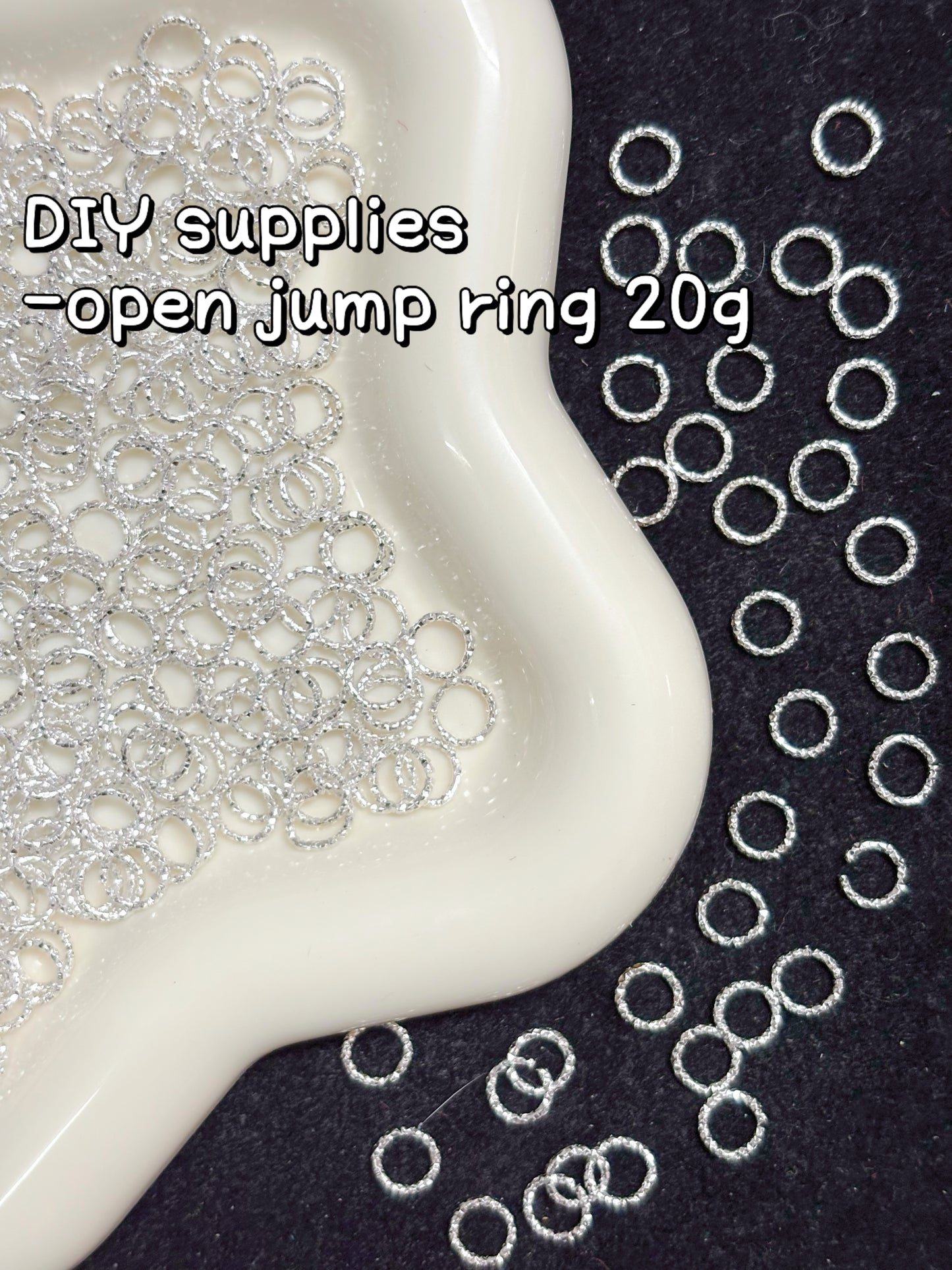 【Keychain Supplies】Jump rings, keychain supplies