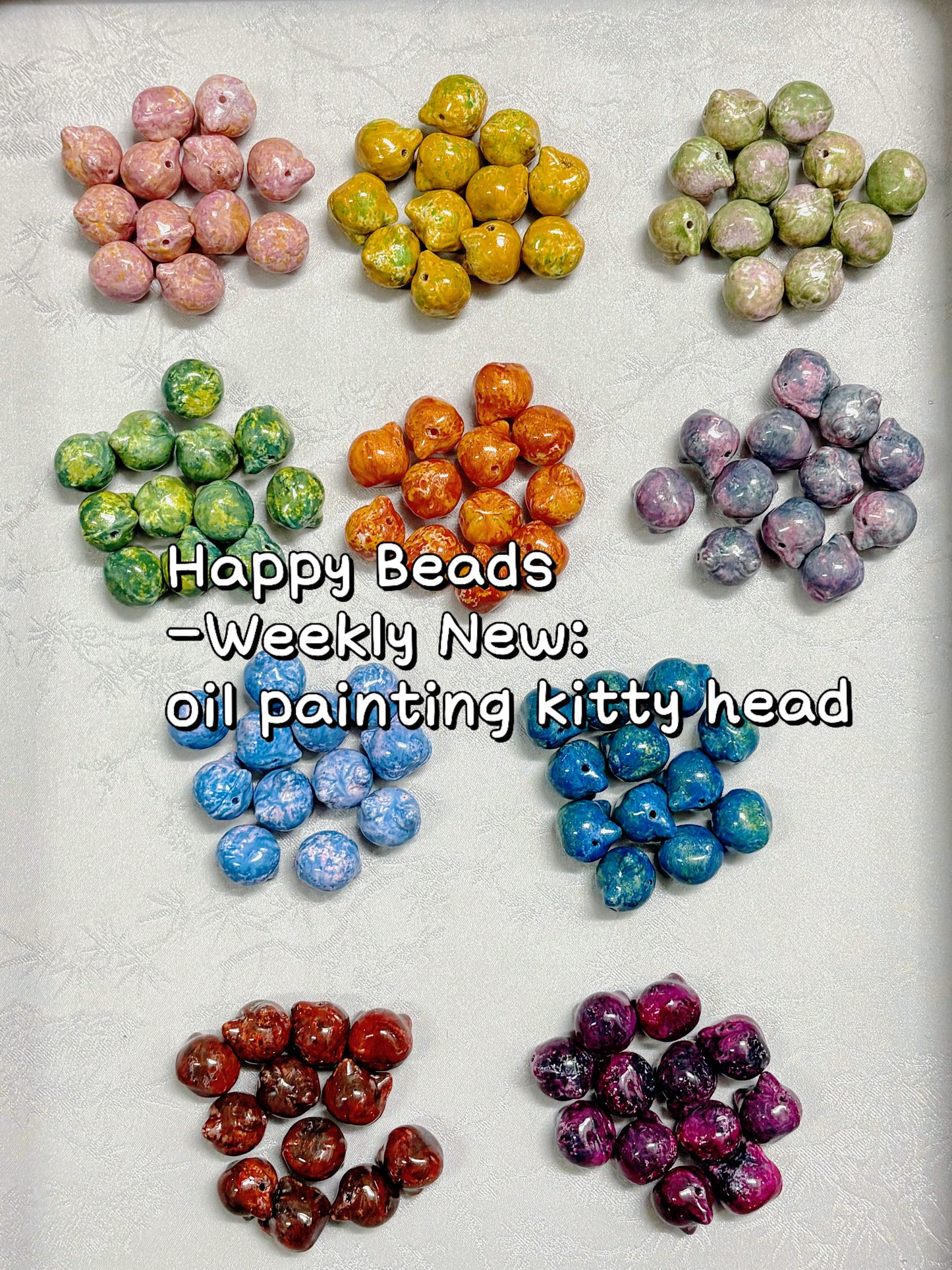 A05.【Happy Beads】glass beads blind bag for diy